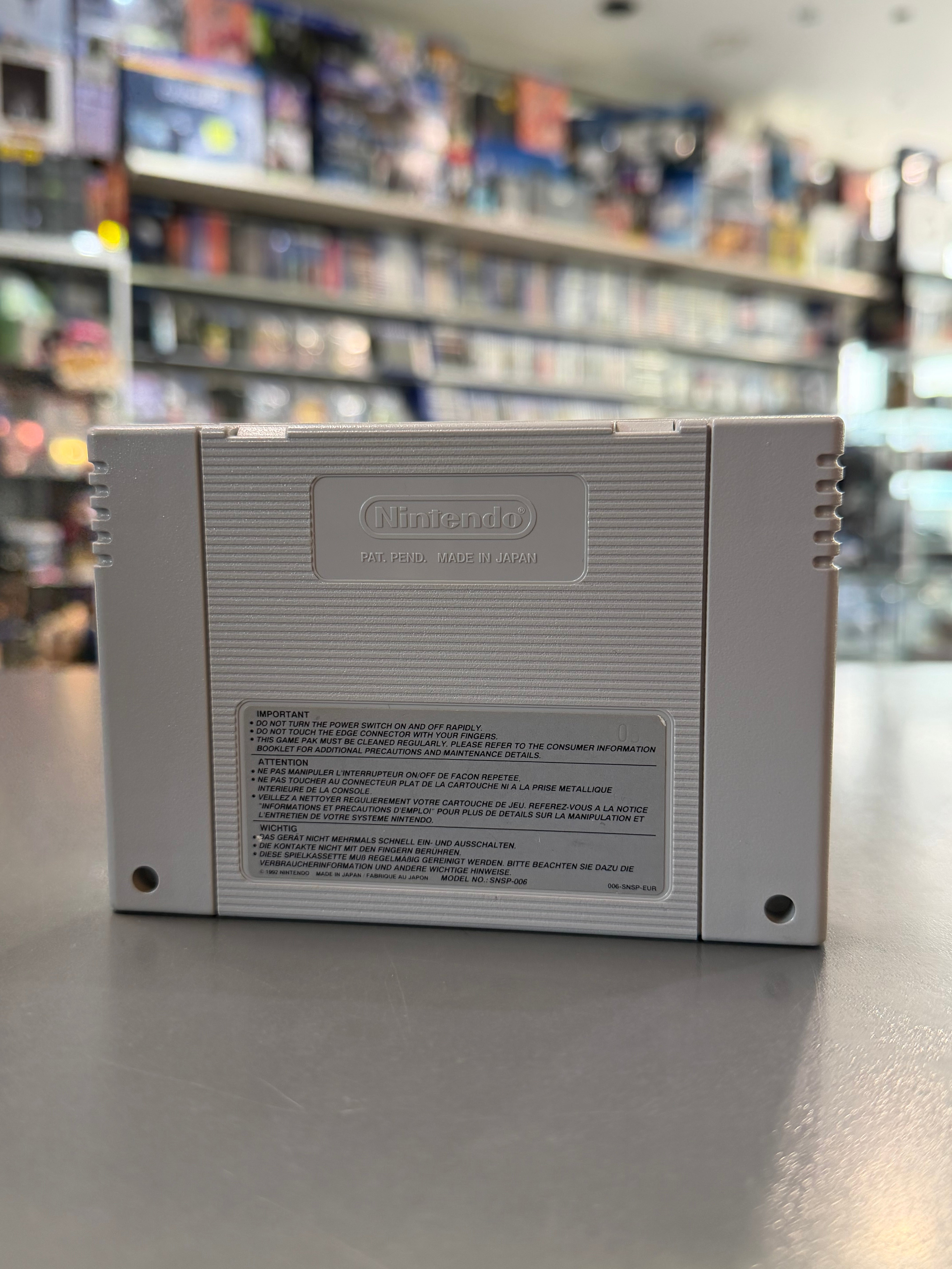 Terranigma SNES,Super Nintendo Modul *gebraucht