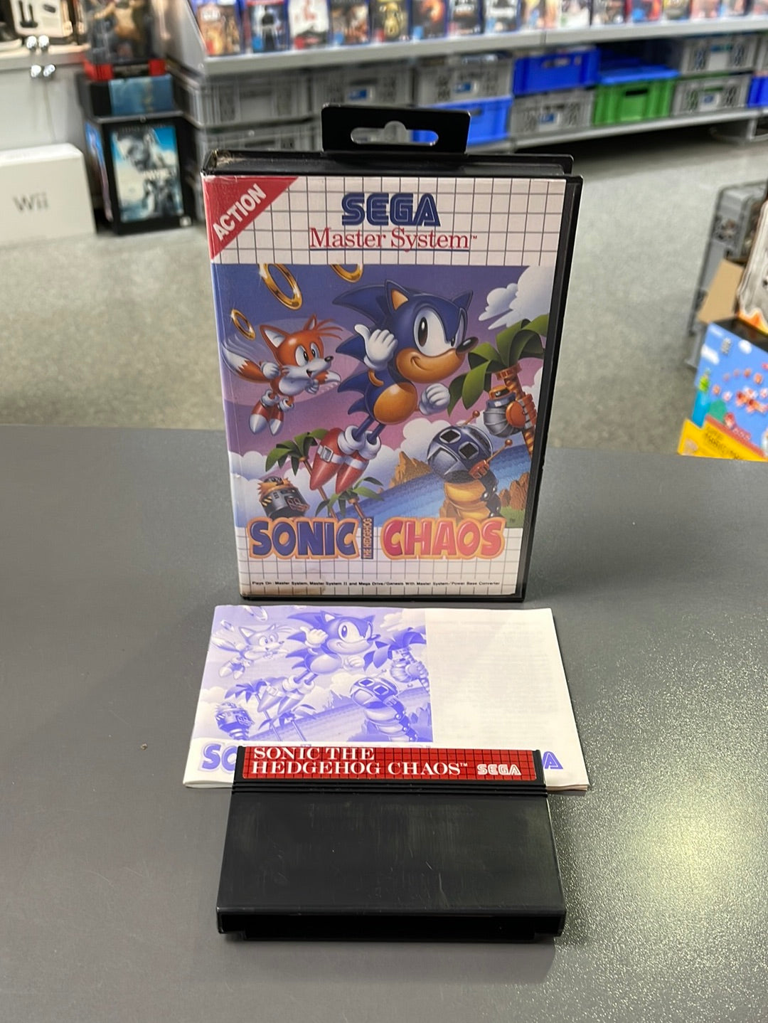 Sega Master System Sonic Chaos