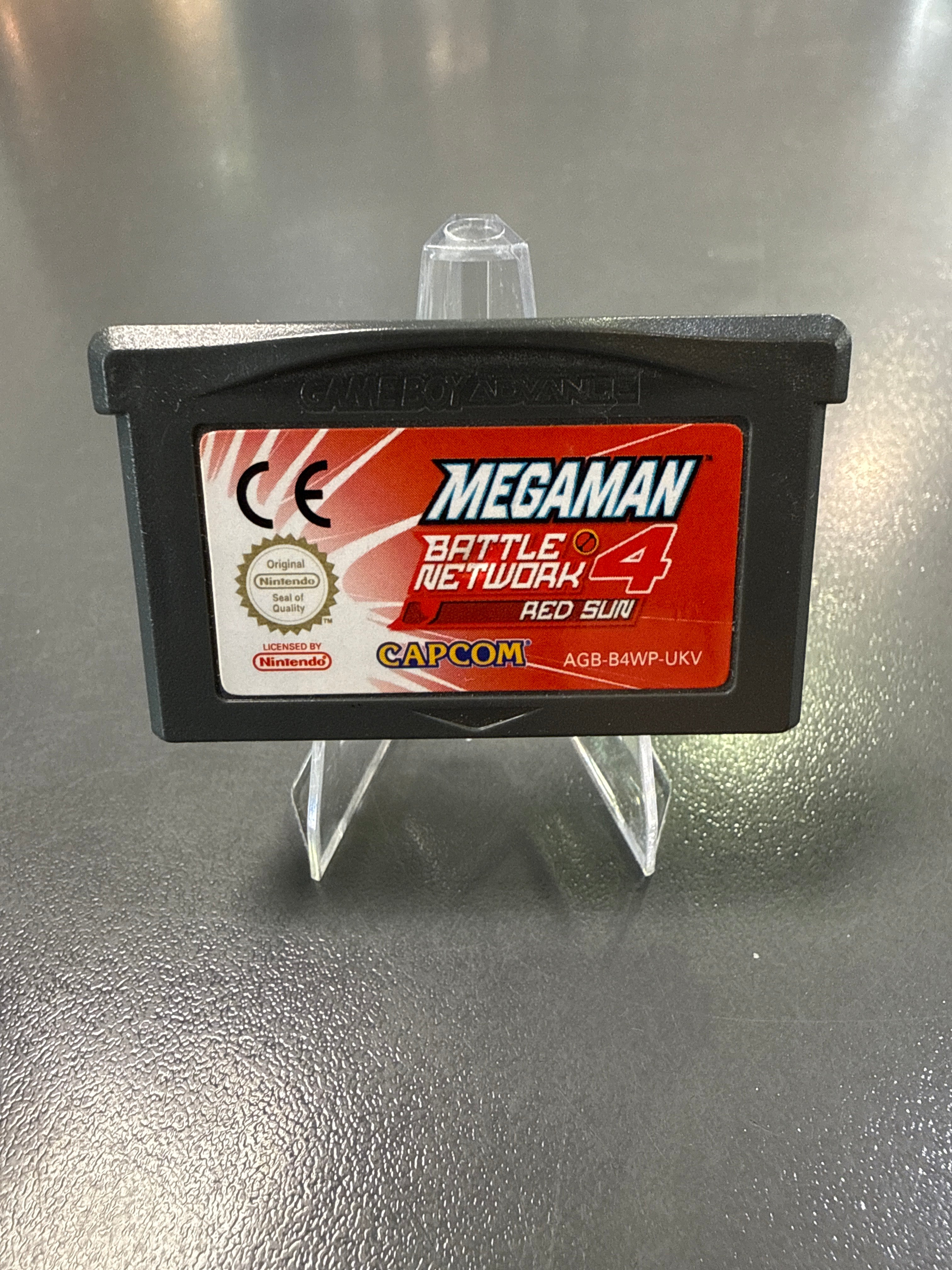 Mega Man Battle Network 4 Red Sun Nintendo GameBoy Advance GBA (modul)