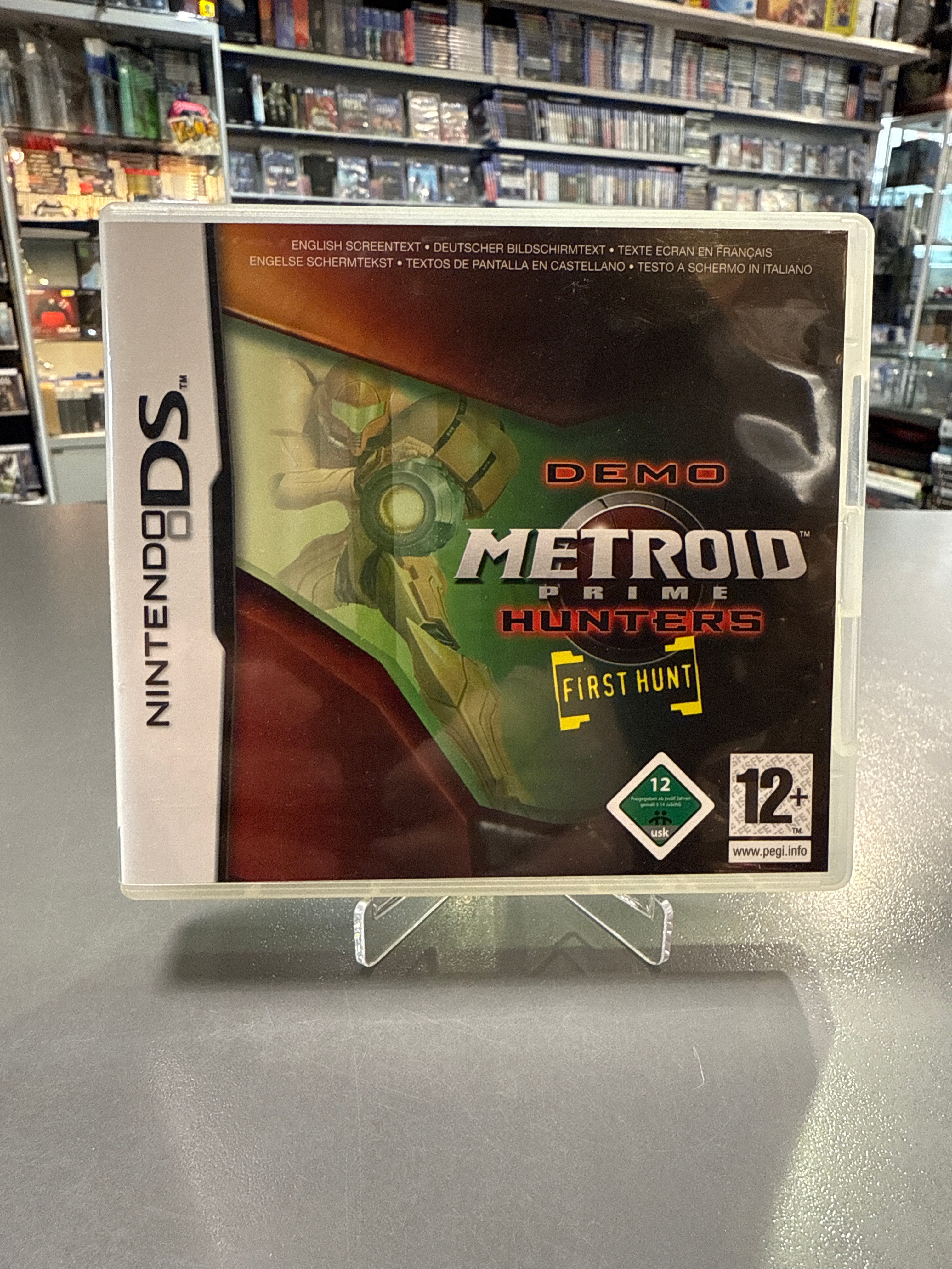 Nintendo DS Spiel Metroid Prime Hunters First Hunt in OVP komplett DS/3DS *gebraucht