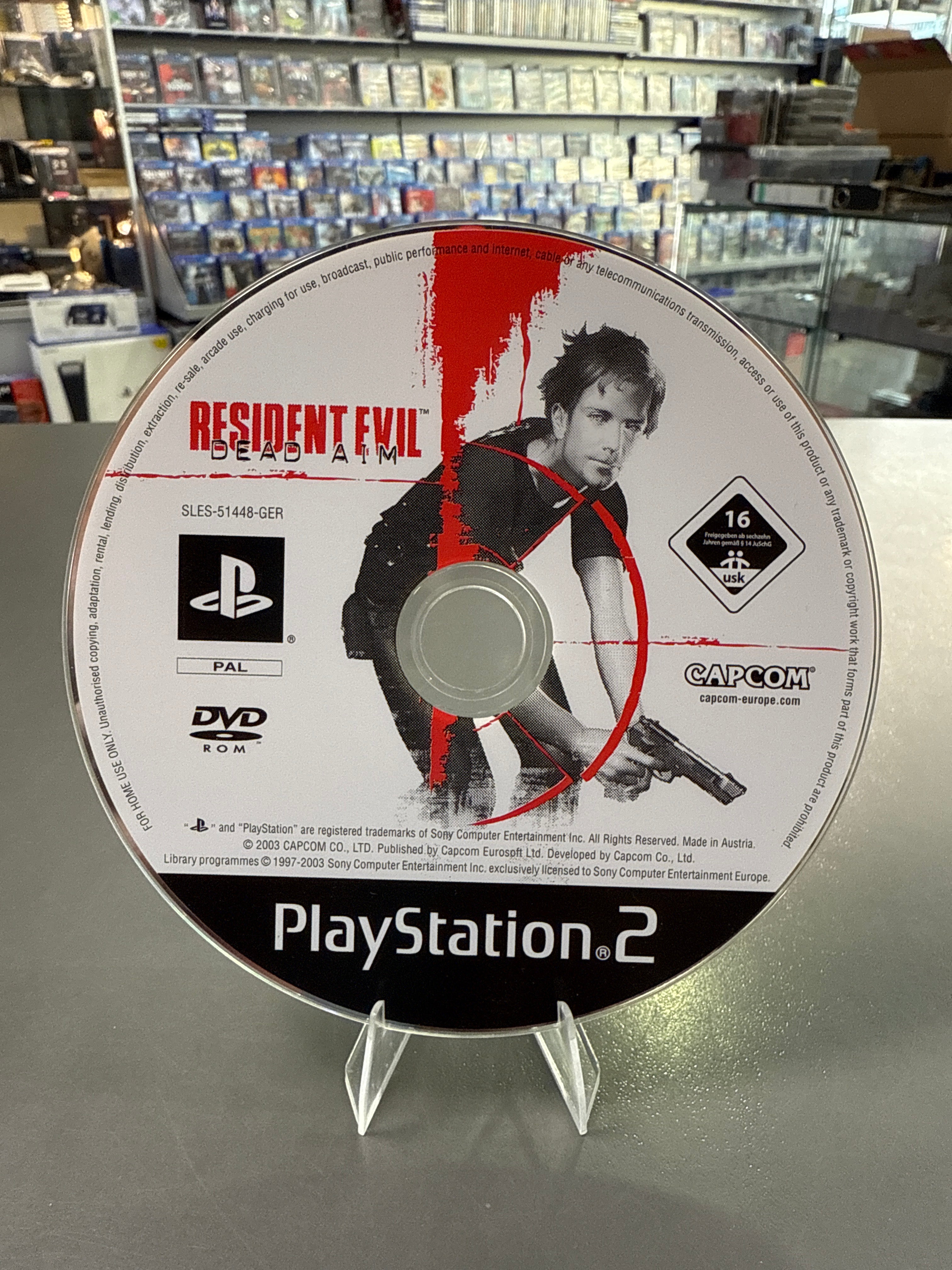 Resident Evil Dead Aim Spiel für PS2 Sammlung