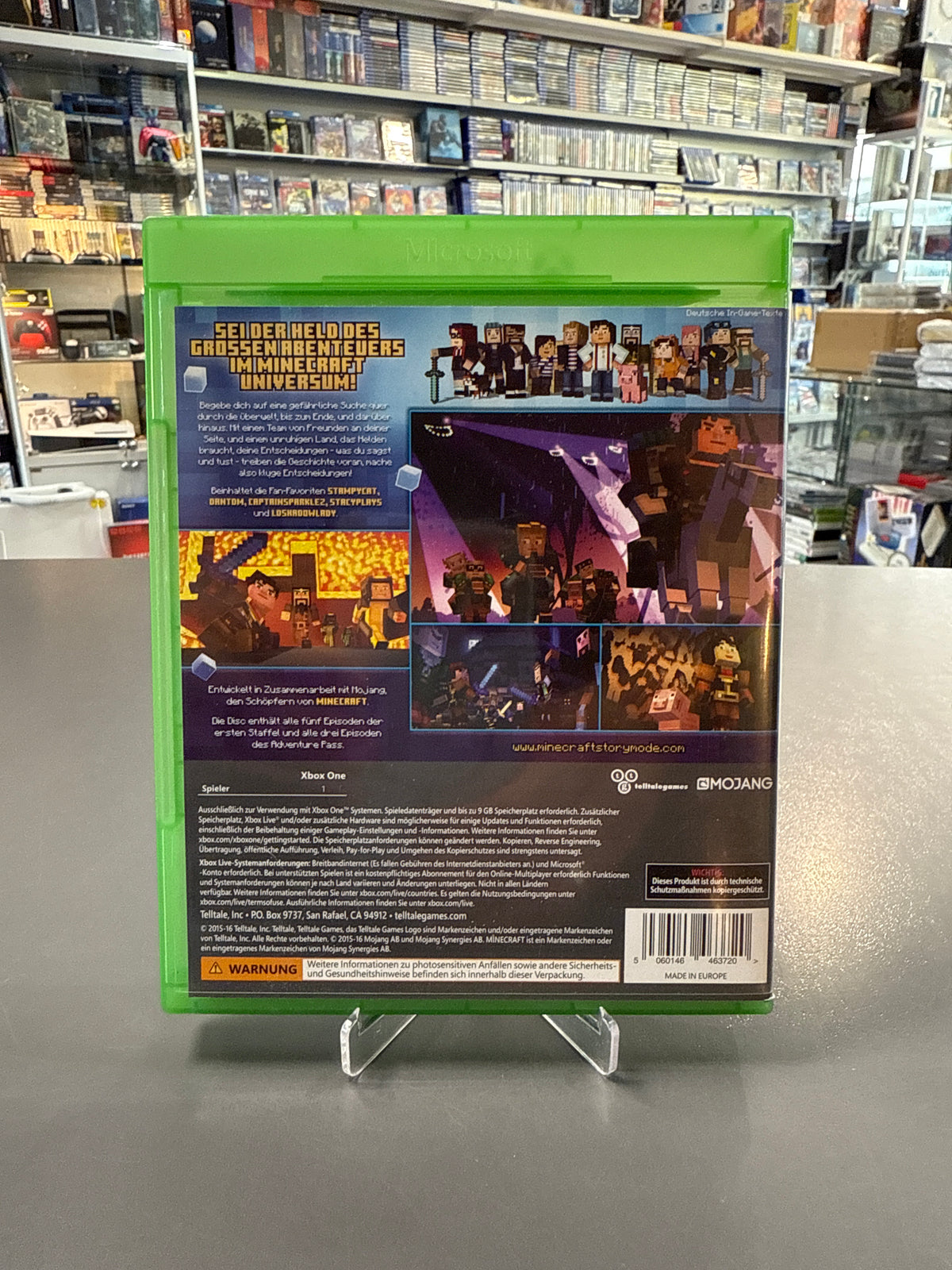 Minecraft: Story Mode - Das Komplette Abenteuer| Xbox One - Xbox Series X *gebraucht
