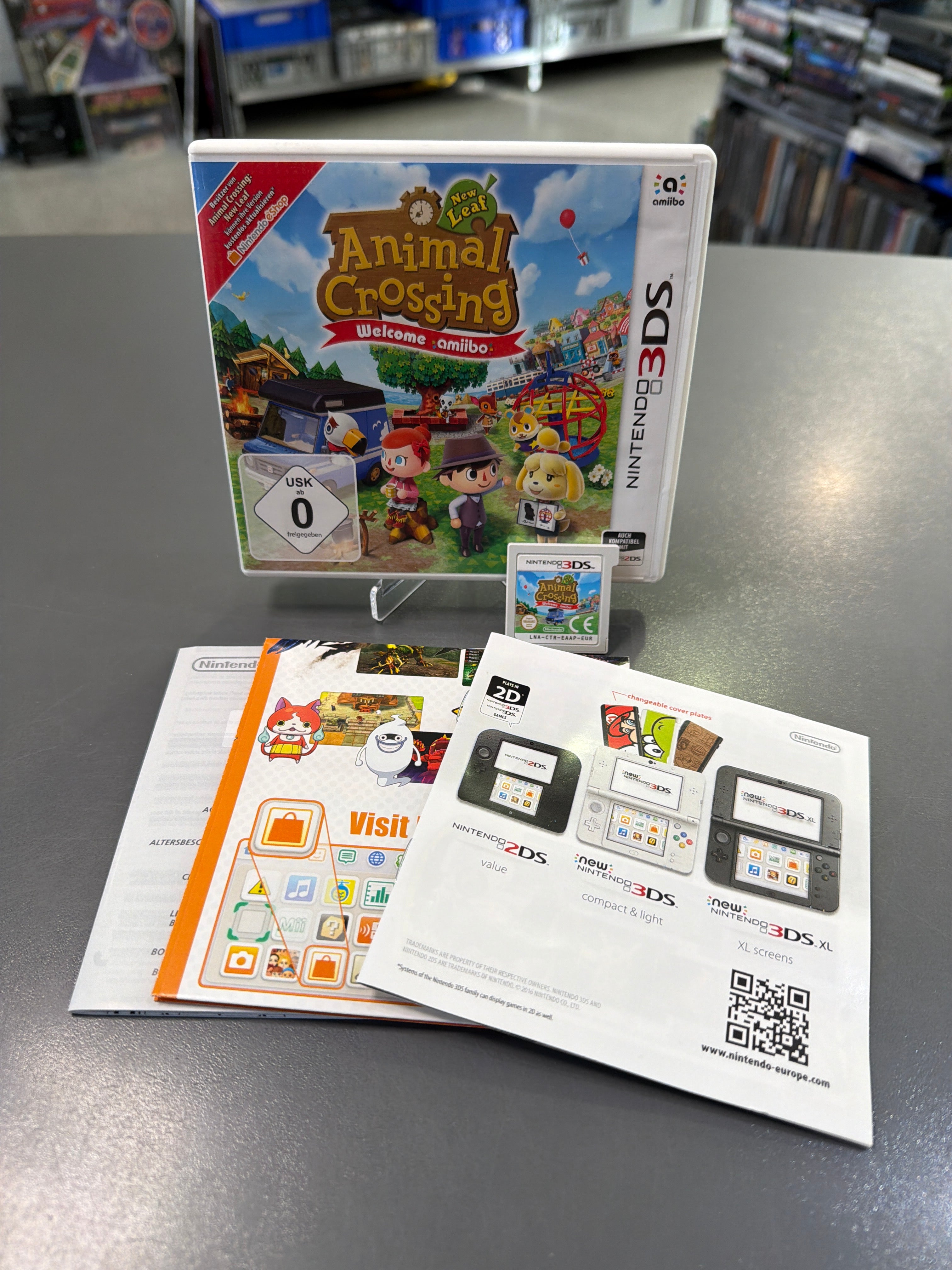 Animal Crossing: New Leaf - Welcome amiibo (ohne amiibo Karte)- [2DS/3DS] *gebraucht
