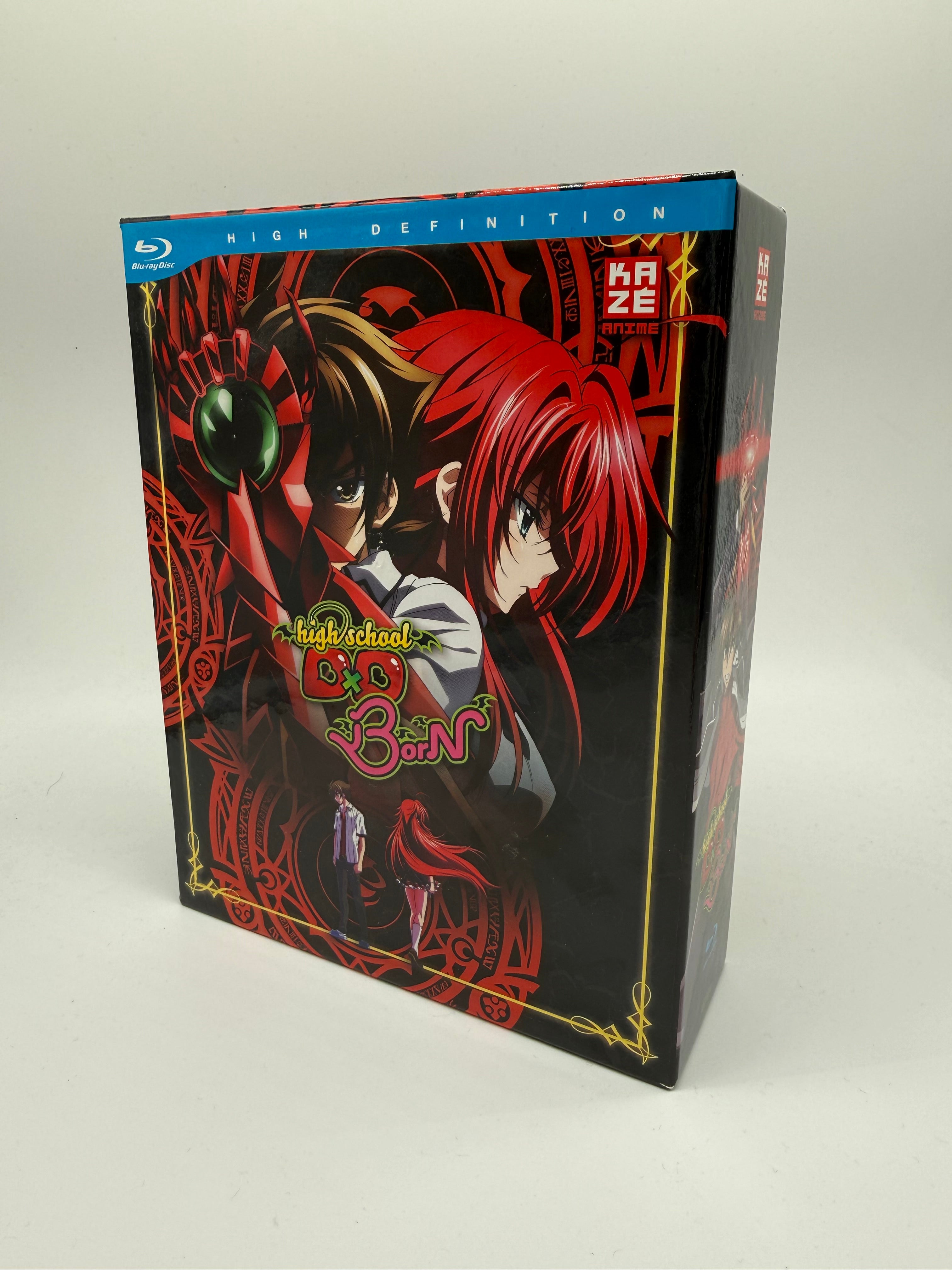 Highschool DxD yBorn Staffel 3 Bluray Vol.1-4 im Schuber *gebraucht