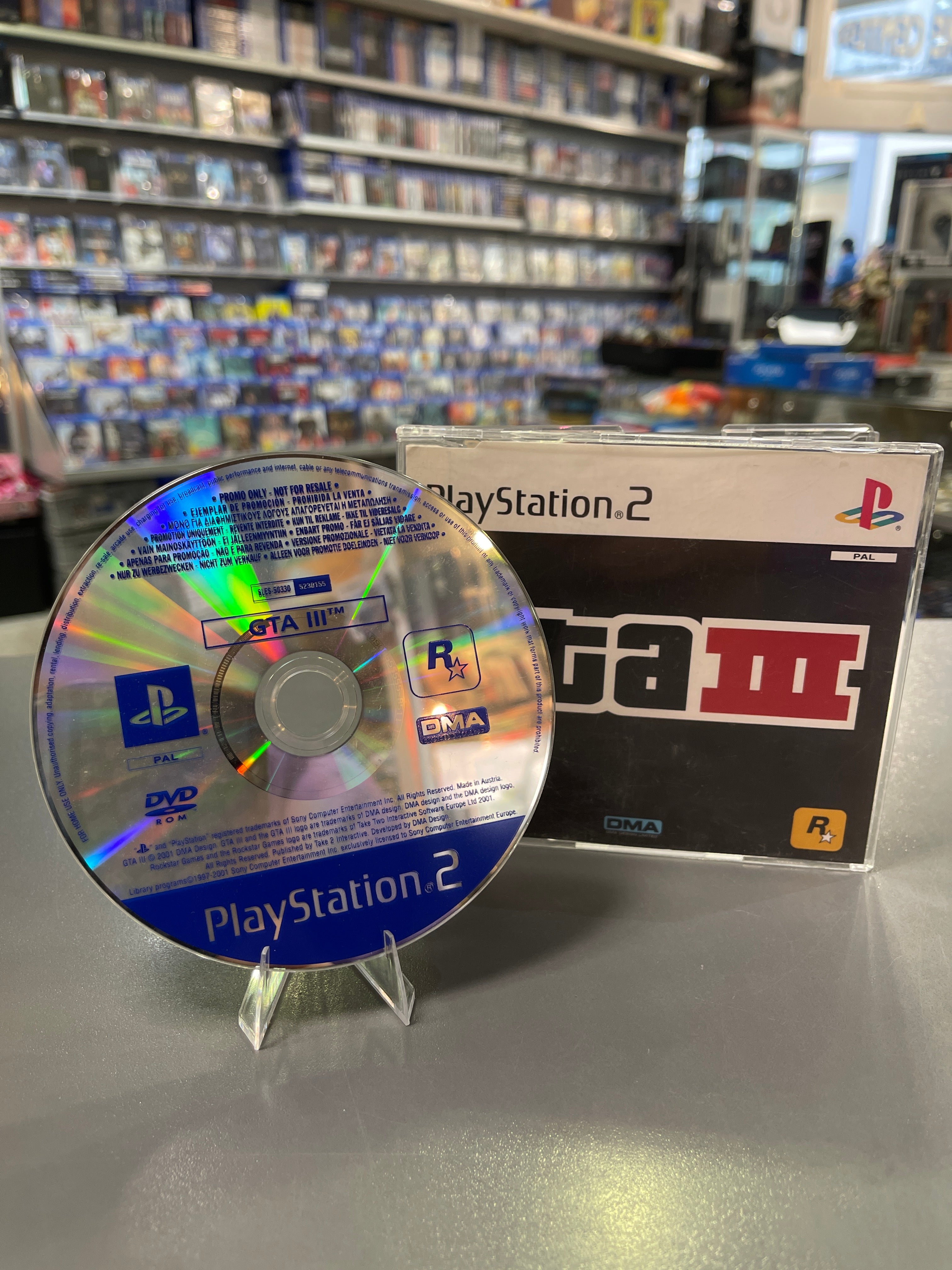 GTA 3 Promo Disc Only PlayStation 2 *gebraucht