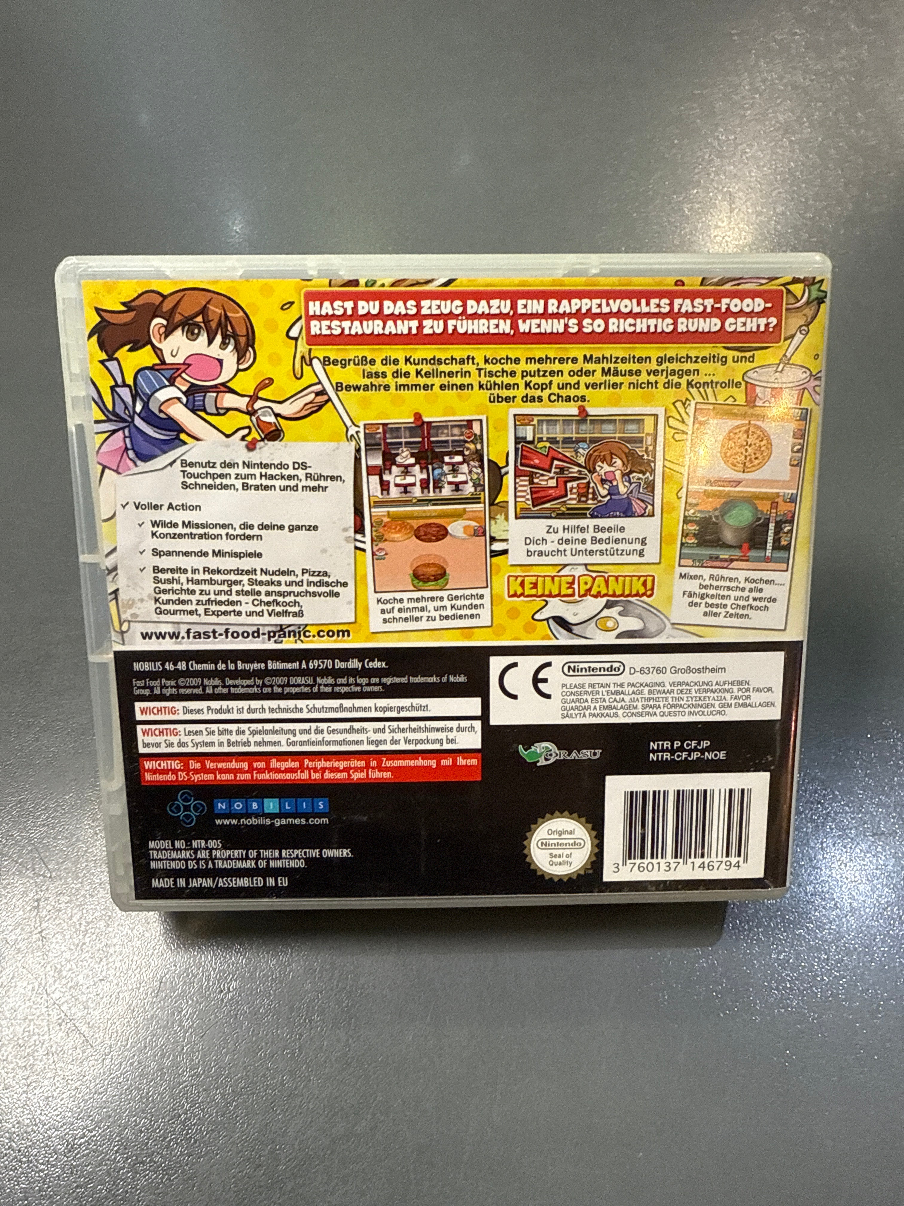 Fast Food Panic DS/3DS *gebraucht