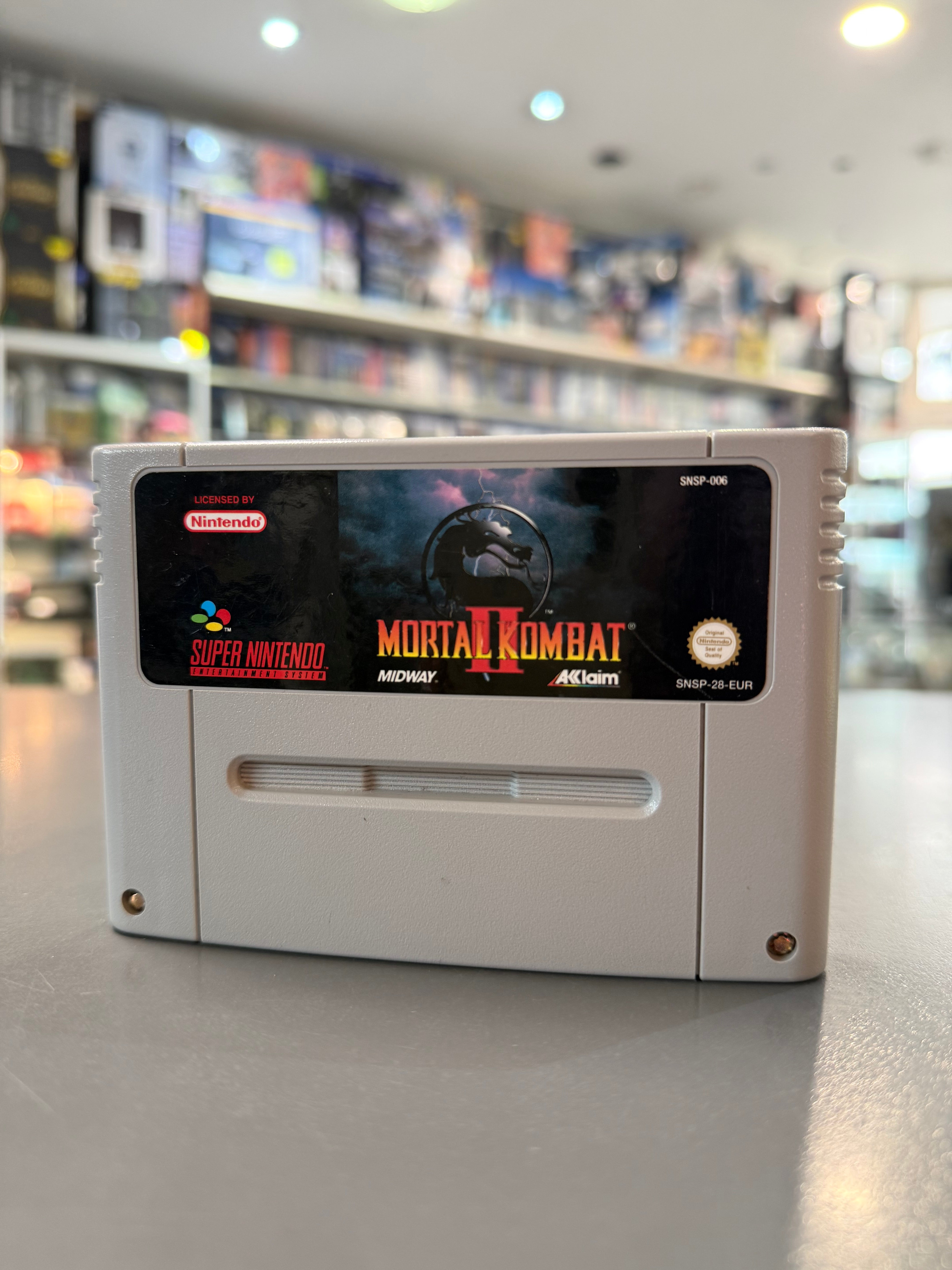 Mortal Kombat 2 SNES, Super Nintendo Modul *gebraucht