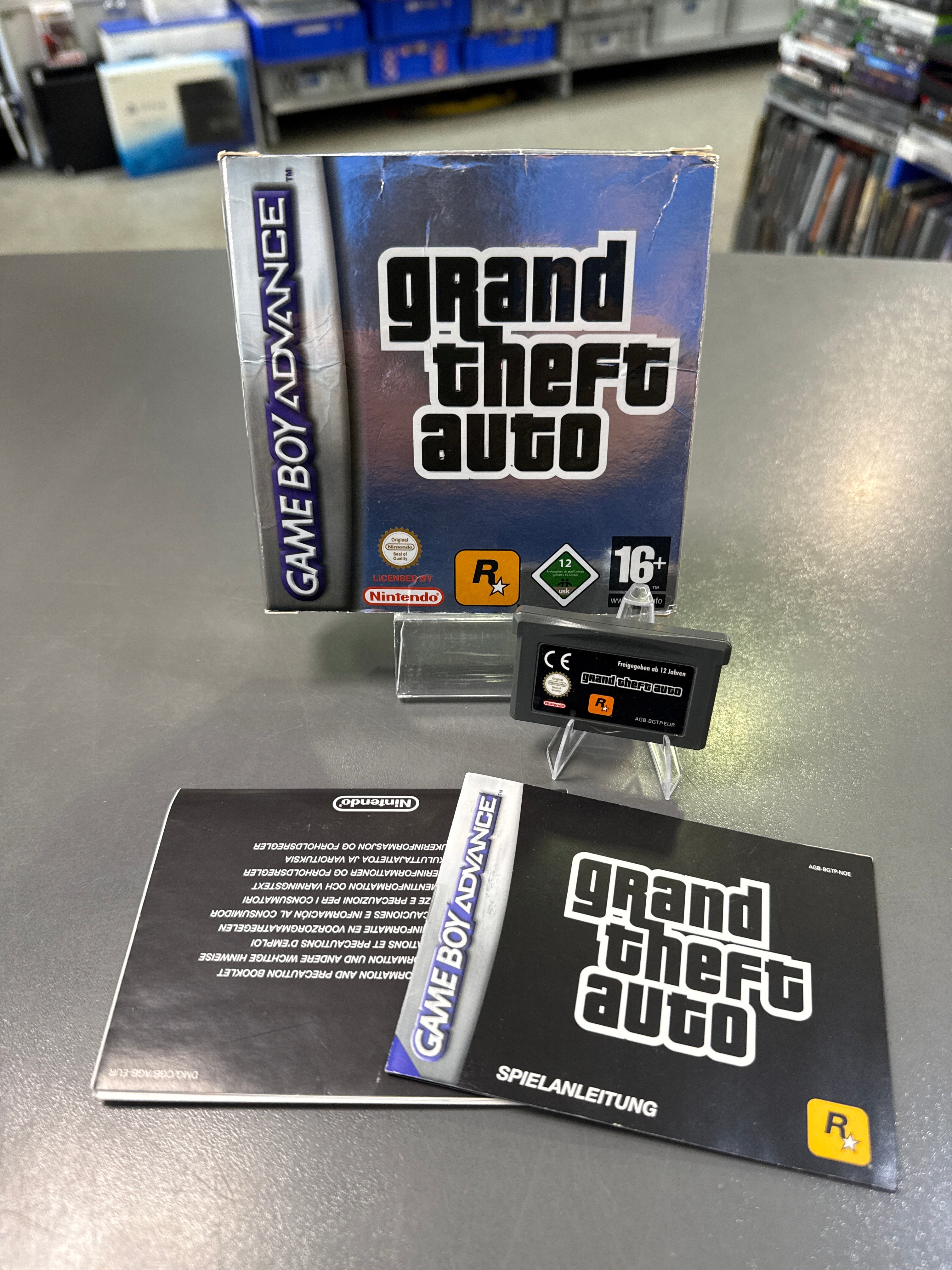 Grand Theft Auto Gameboy Advance OVP *gebraucht