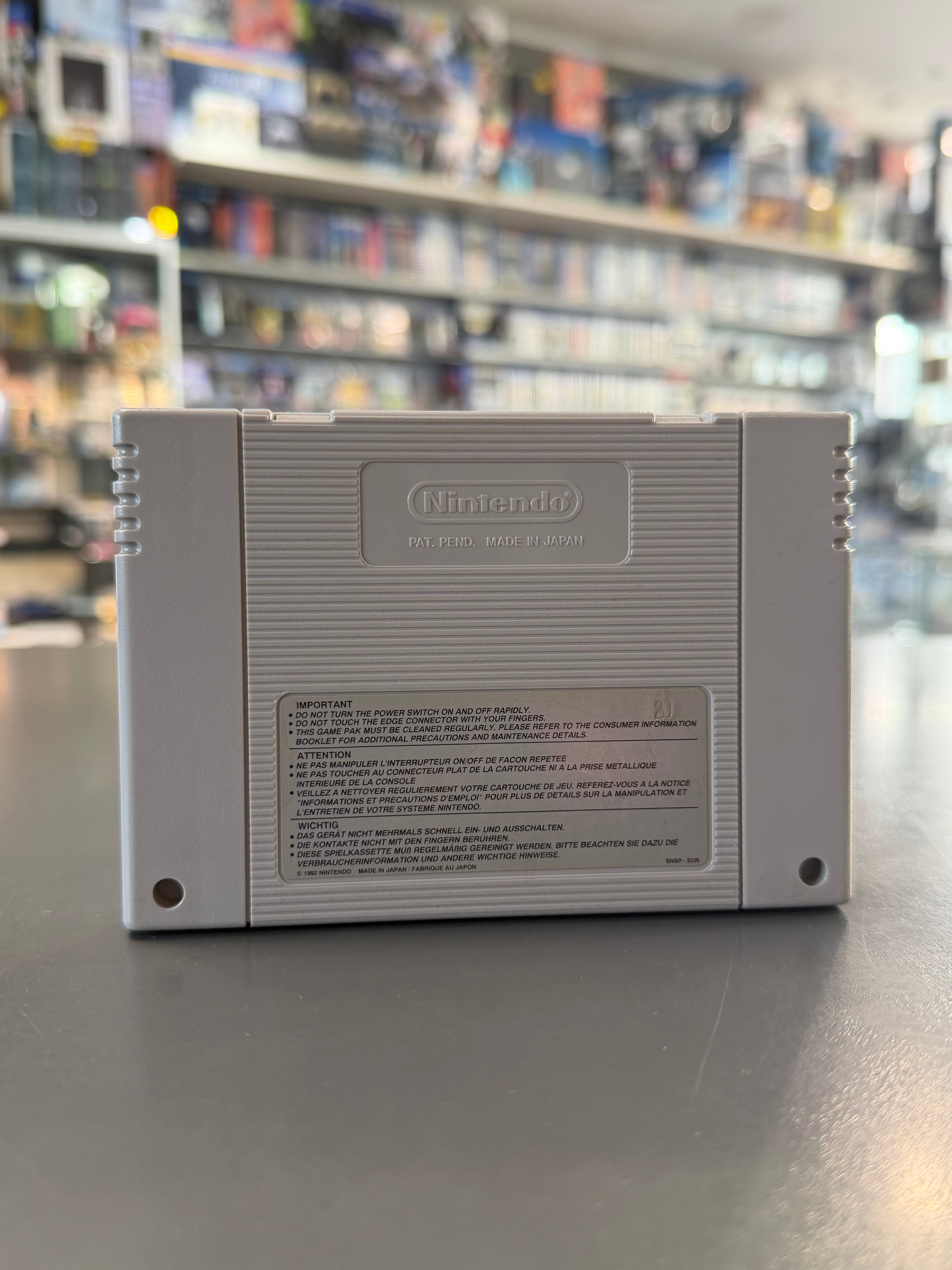 International Superstar Soccer SNES, Super Nintendo Modul *gebraucht