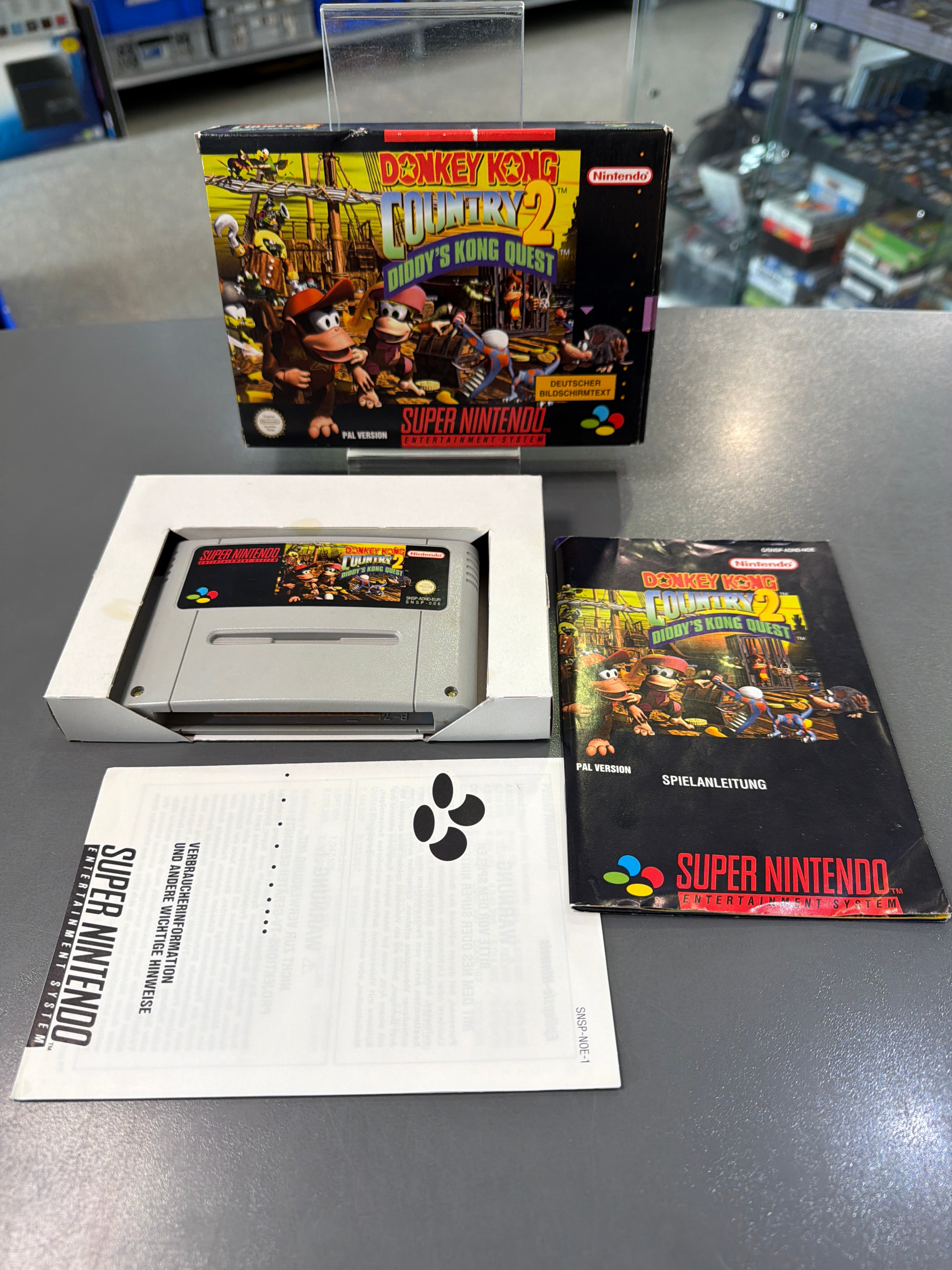 Donkey Kong Country 2 Super Nintendo OVP *gebraucht