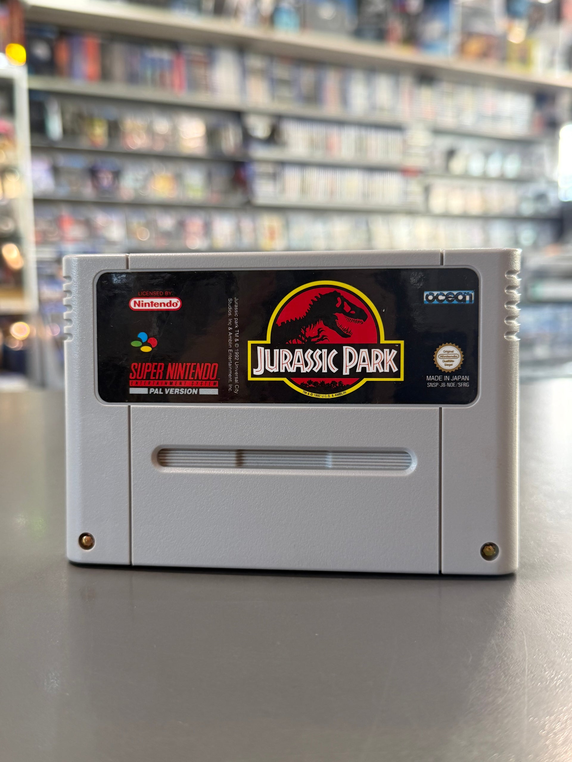 Jurassic Park - Modul - Super Nintendo (SNES)