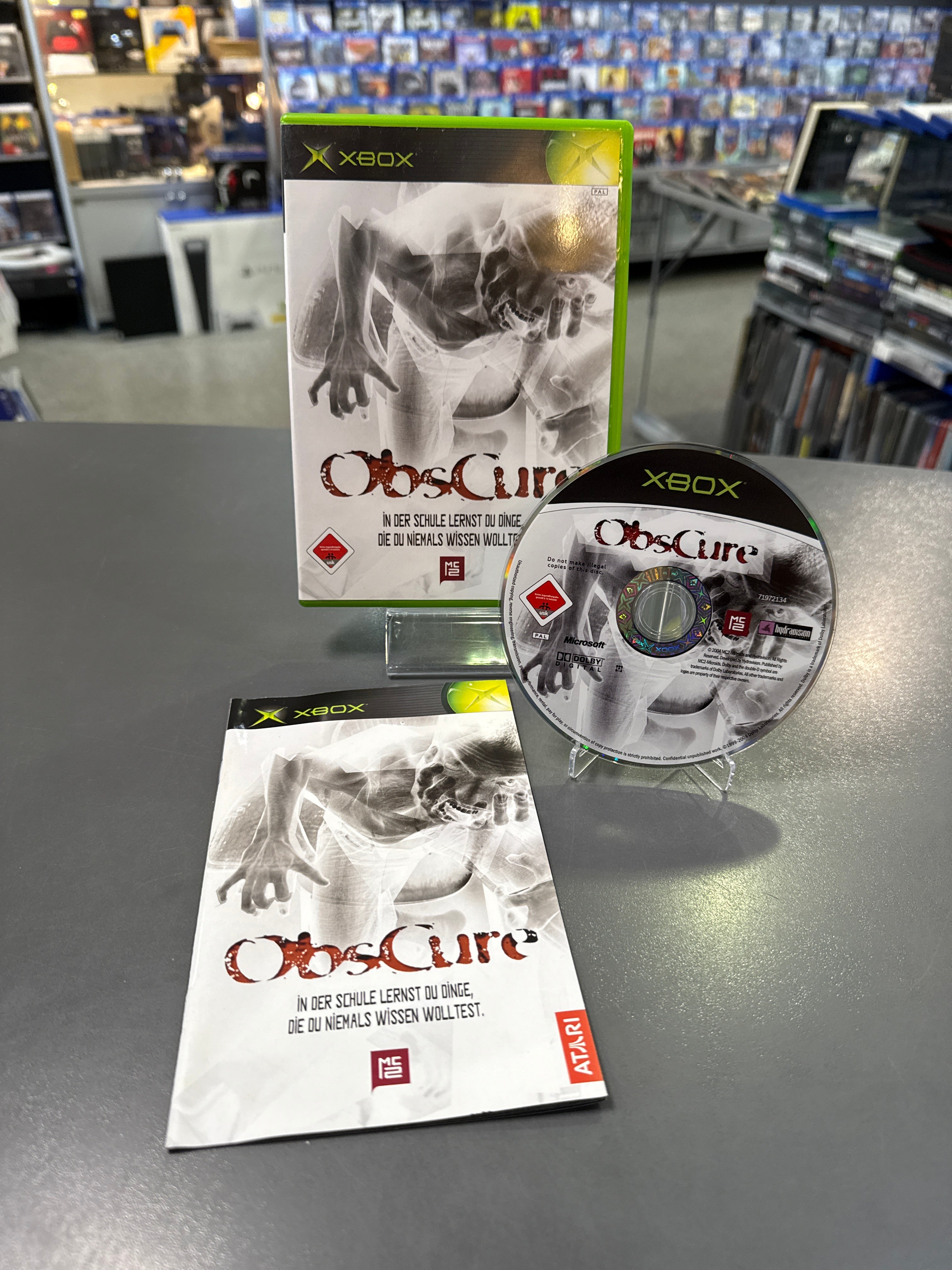 Obscure XBOX Classic *gebraucht