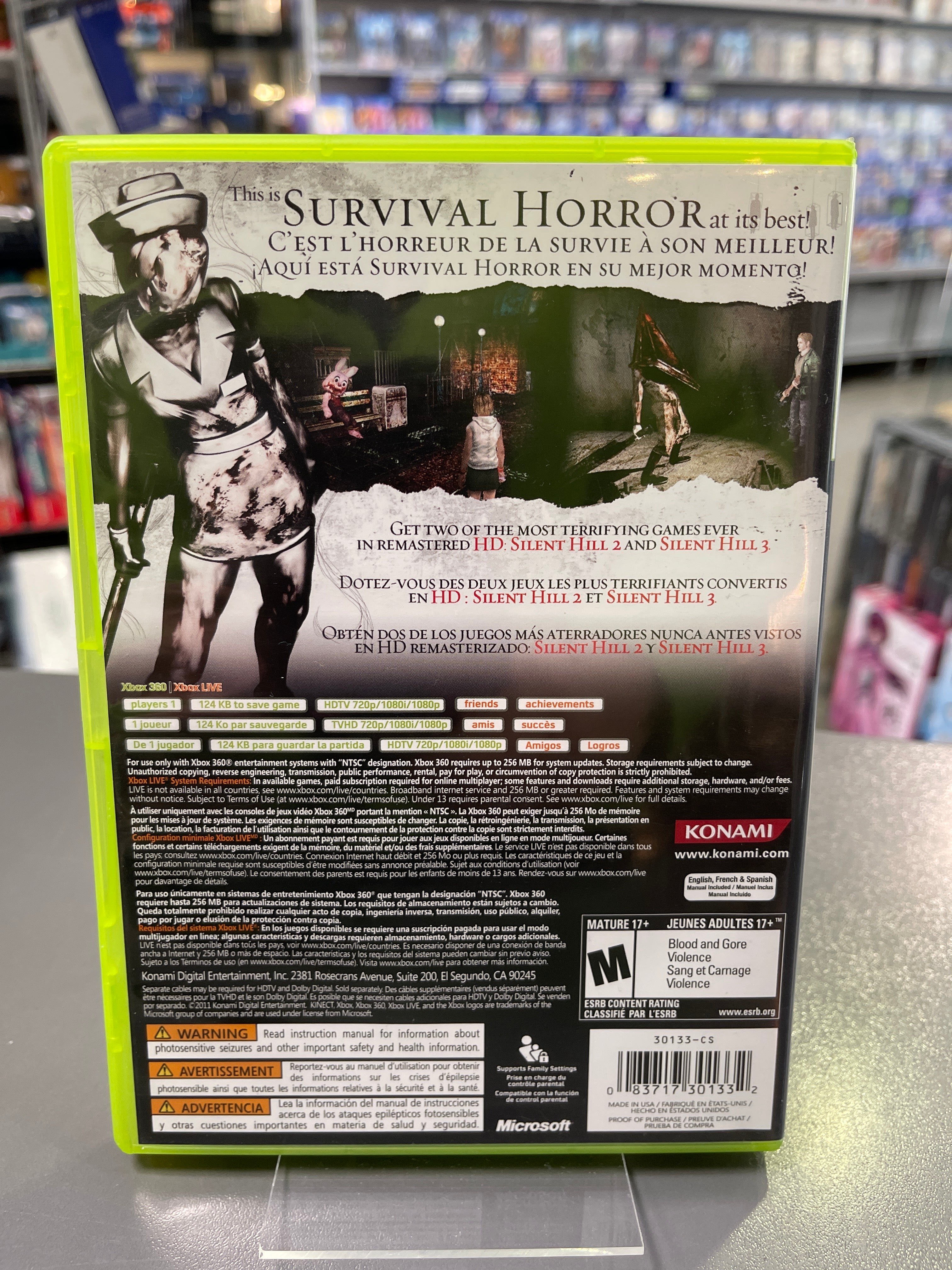 Silent Hill HD Collection XBOX 360 *gebraucht