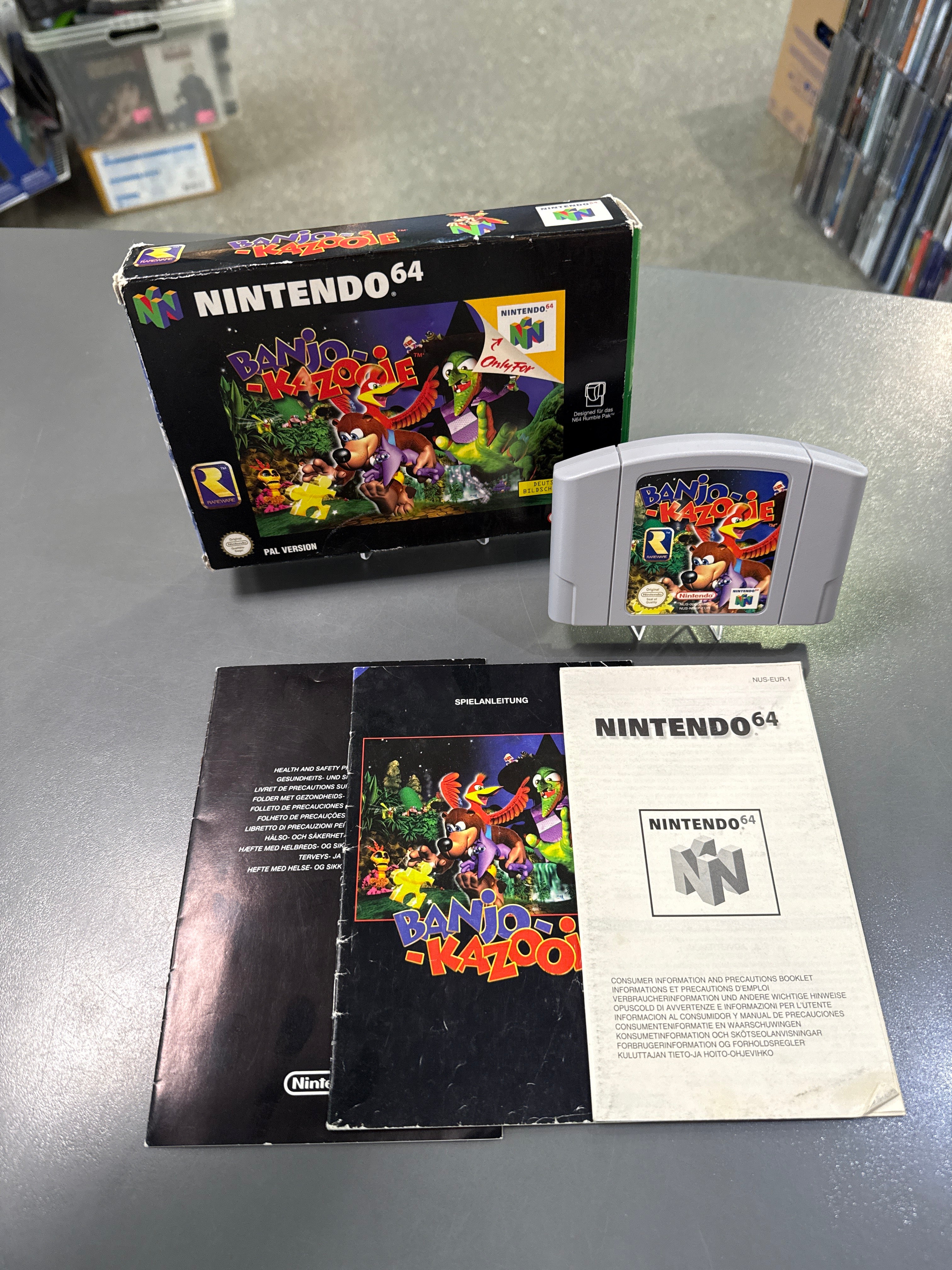 Banjo Kazooie N64 OVP *gebraucht