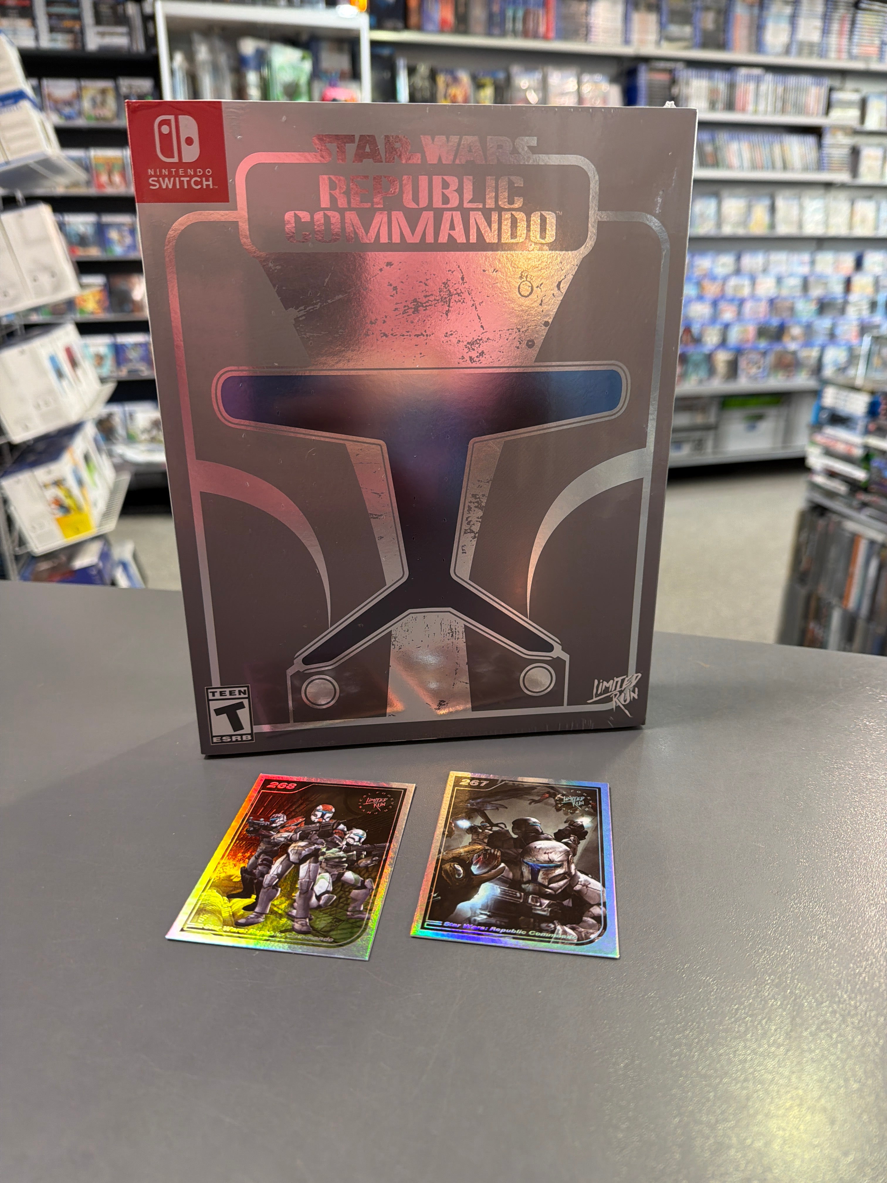 Star Wars Republic Commando Limited Run Switch Neu