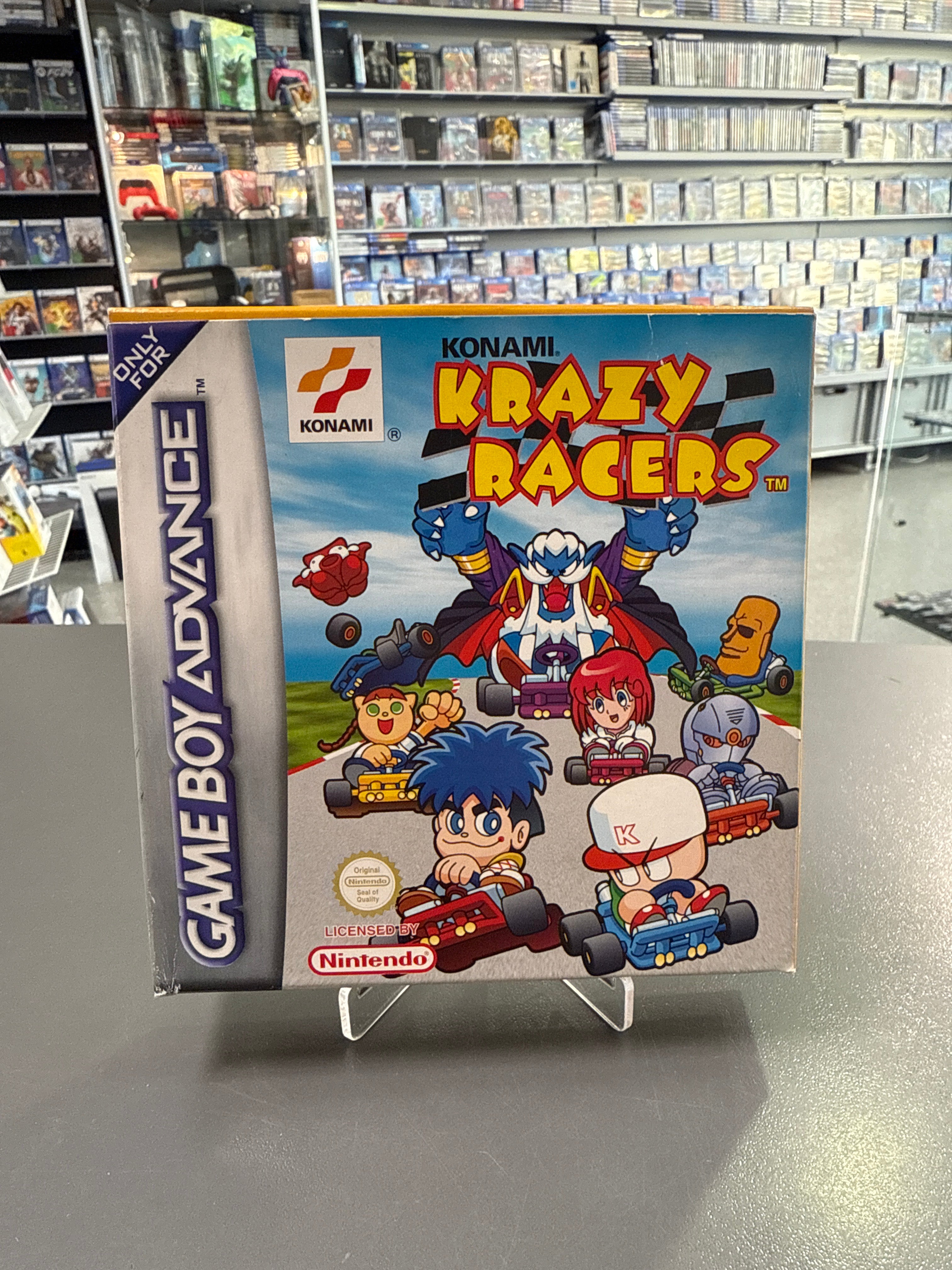 Krazy Racers Gameboy Advance OVP *gebraucht