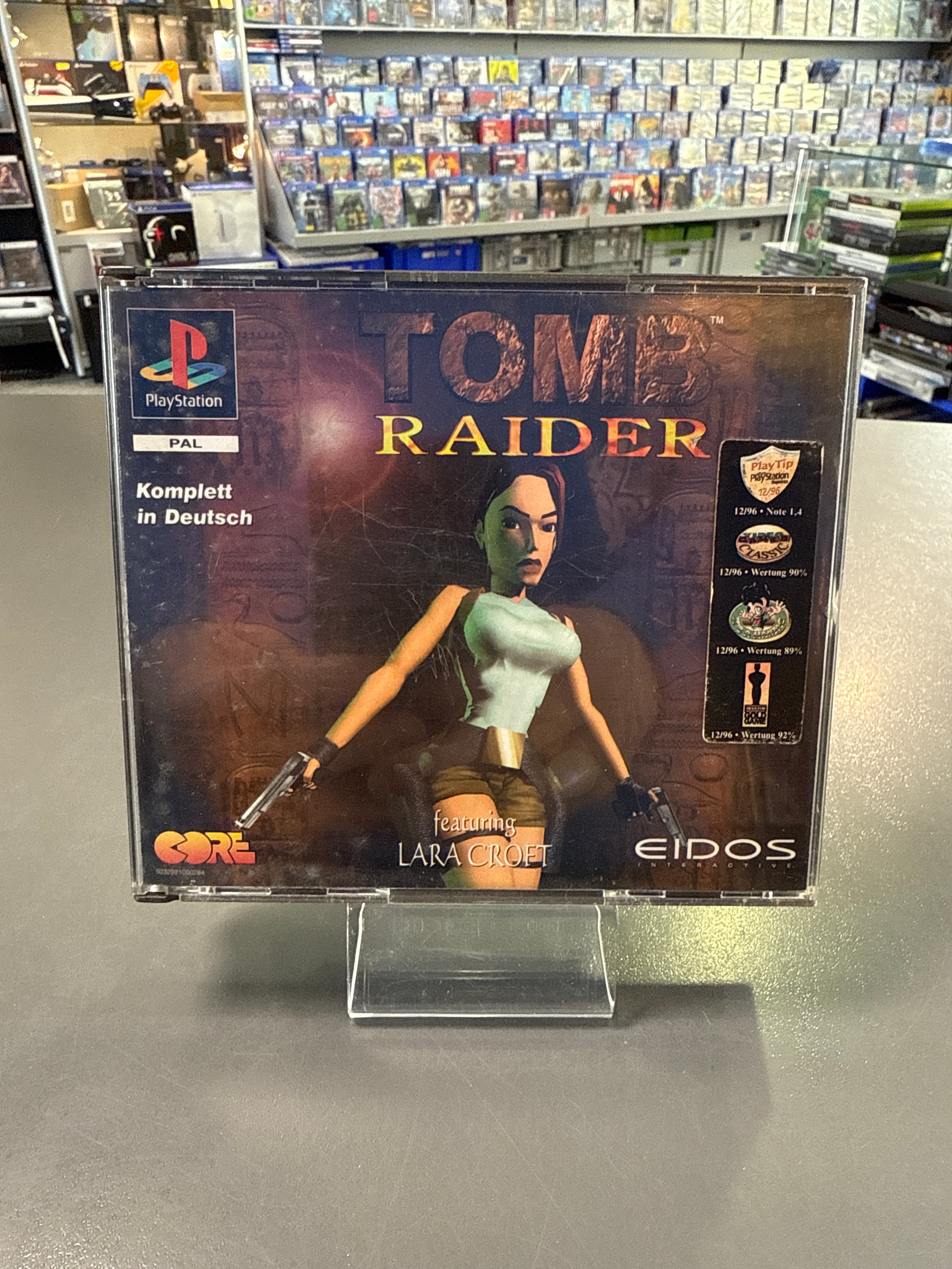 Tomb Raider I (PlayStation 1, PS1) - Deutsche Version Black Label *gebraucht