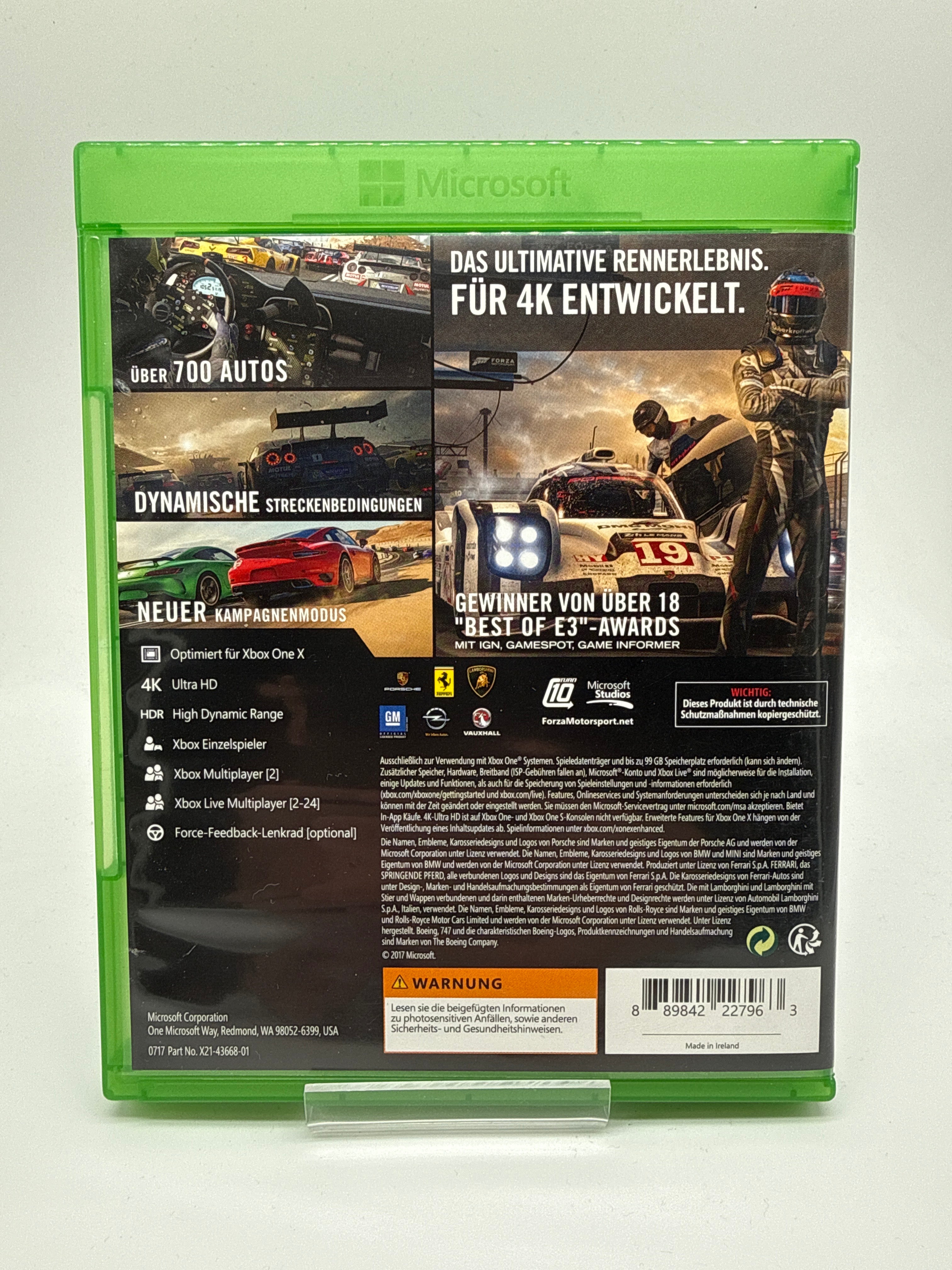 Forza Motorsport 7 Xbox One, Xbox Series X *gebraucht