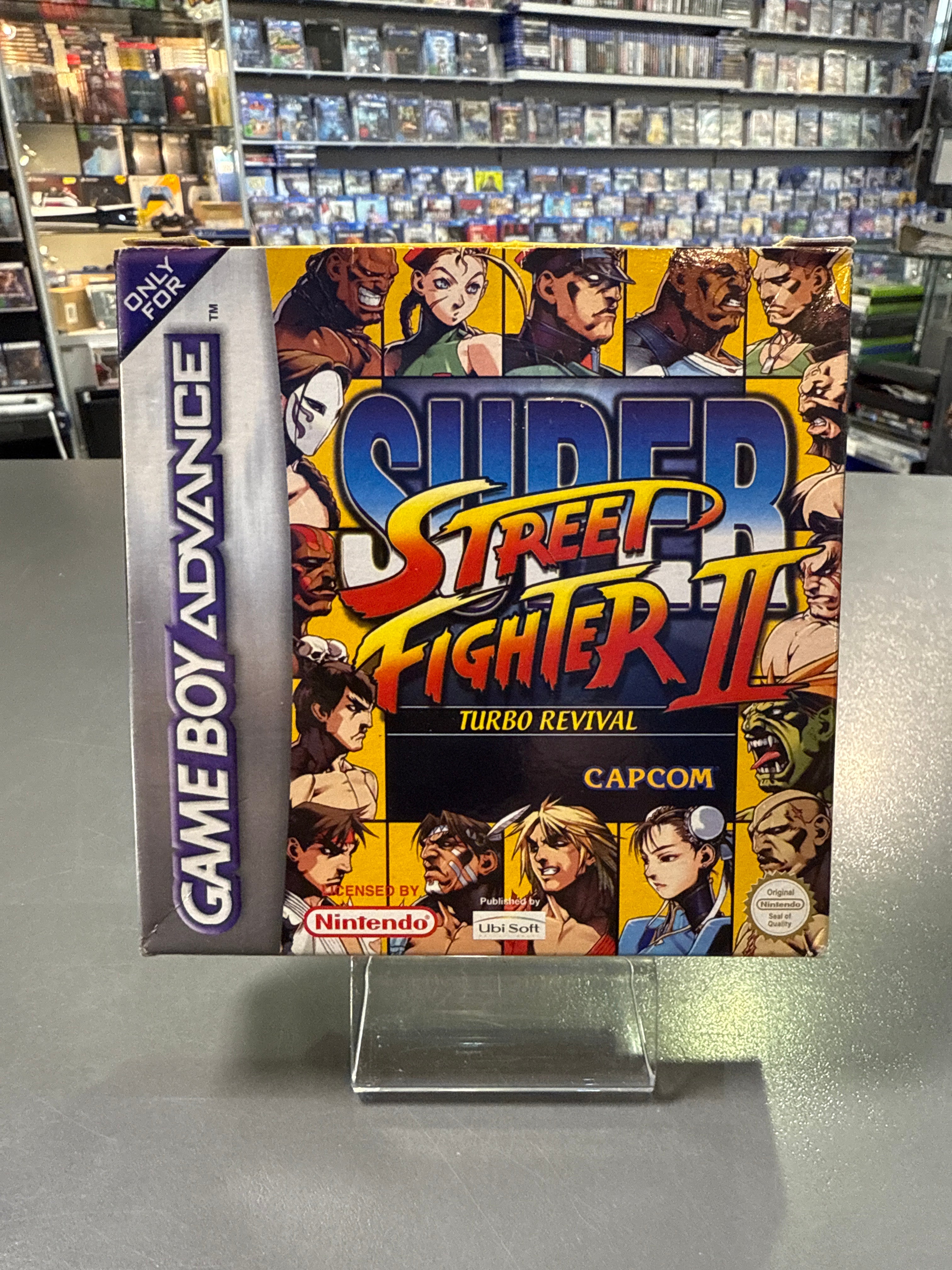Super Street Fighter 2 Turbo Revival Gameboy Advance OVP *gebraucht