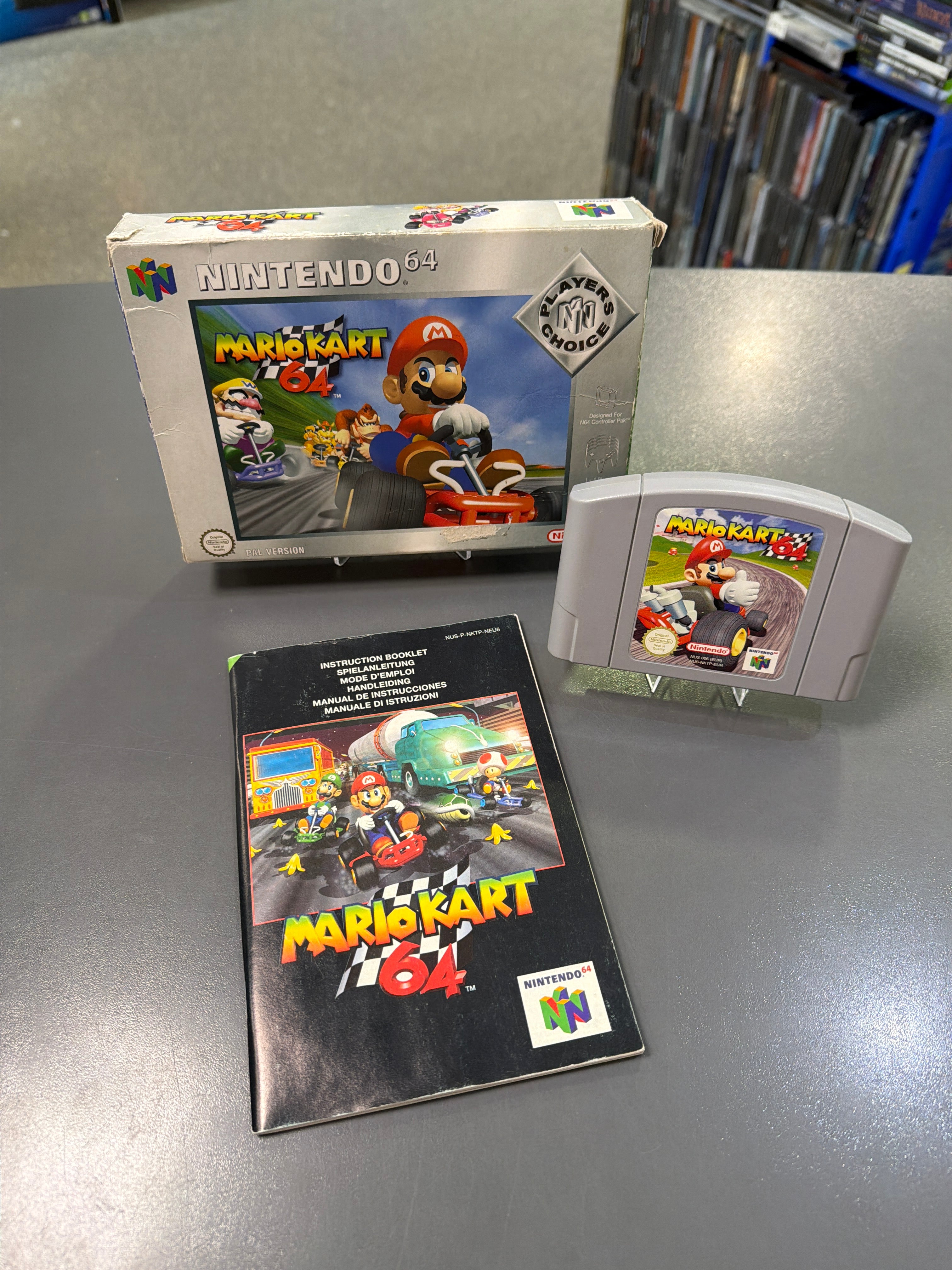 Mario Kart 64 Nintendo 64 OVP *gebraucht