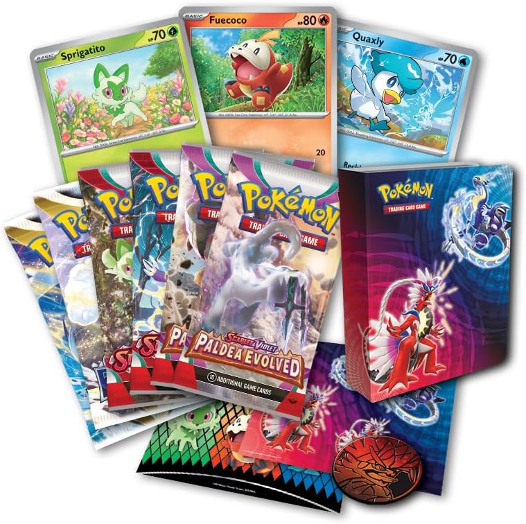 TCG Pokémon Sammlertruhe Felori, Krokel und Kwaks Tins*Englische Version*