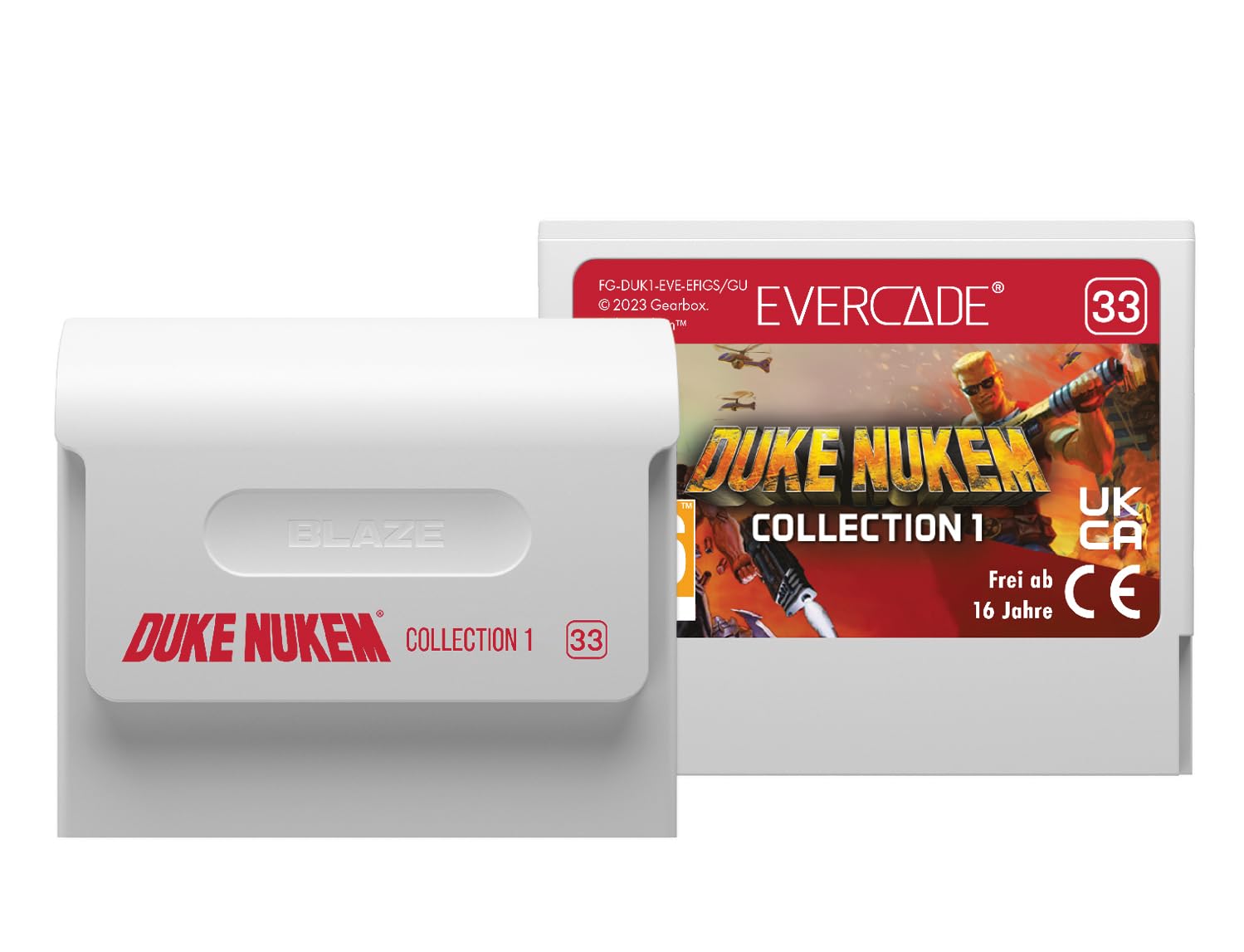Duke Nukem Collection 1 Cartridge Evercade *Neu