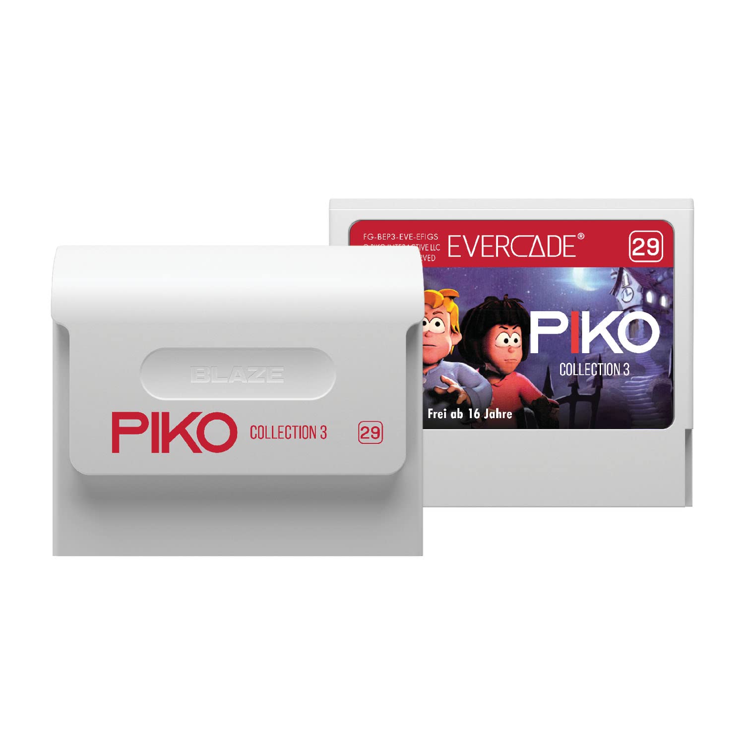 Piko Collection 3 Cartridge Evercade *Gebraucht