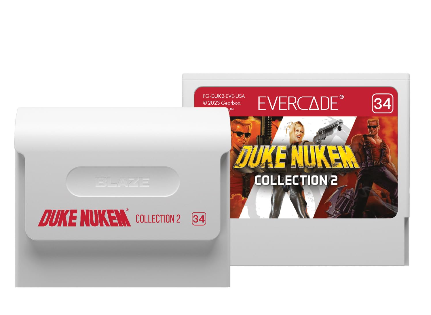 Duke Nukem Collection 2 Cartridge Evercade *Neu