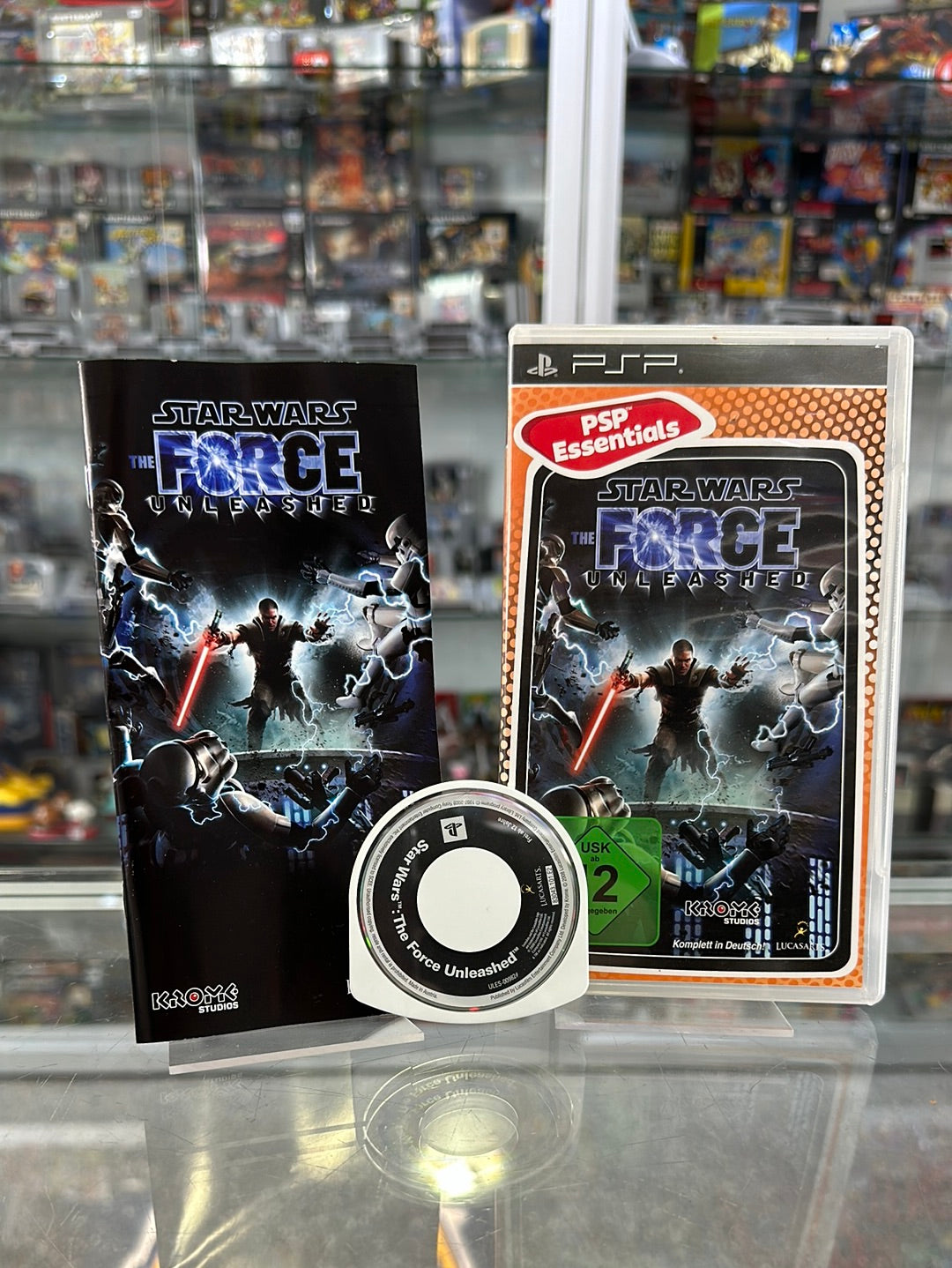 PSP Star Wars The Force Unleashed Essentials