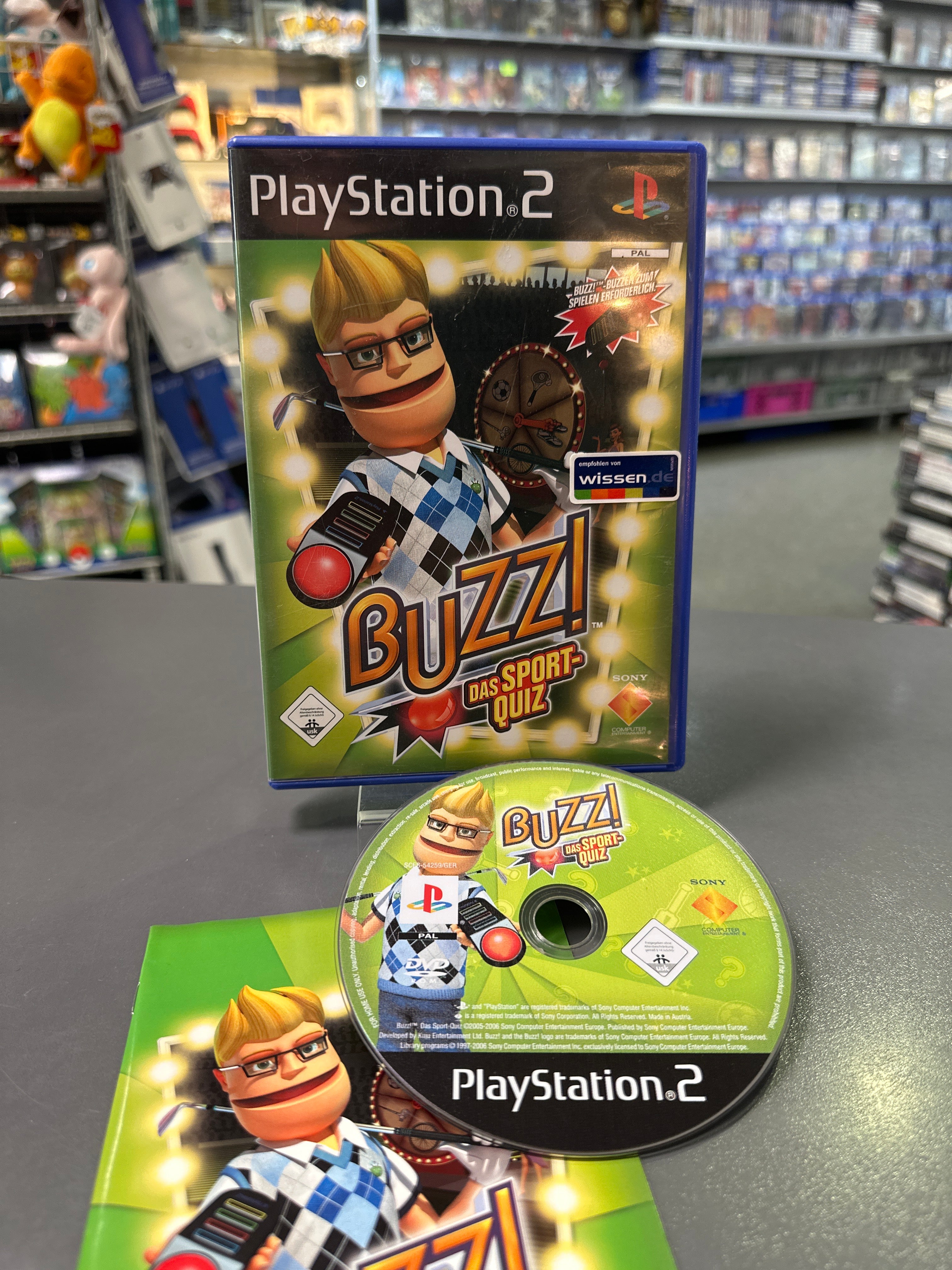 Buzz! Das Sport Quiz Playstation 2 / PS2