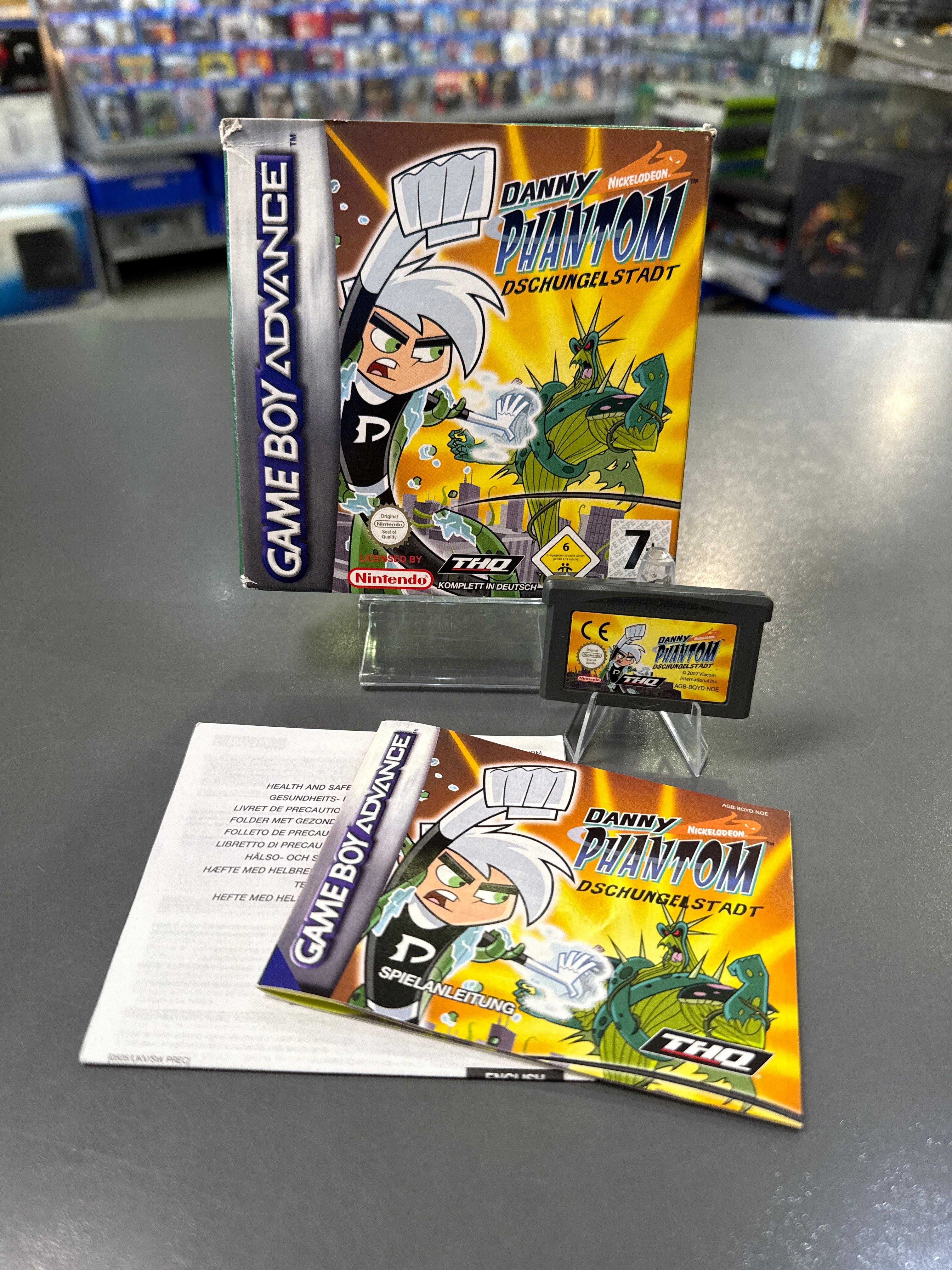 Danny Phantom Dschungelstadt Gameboy Advance OVP *gebraucht