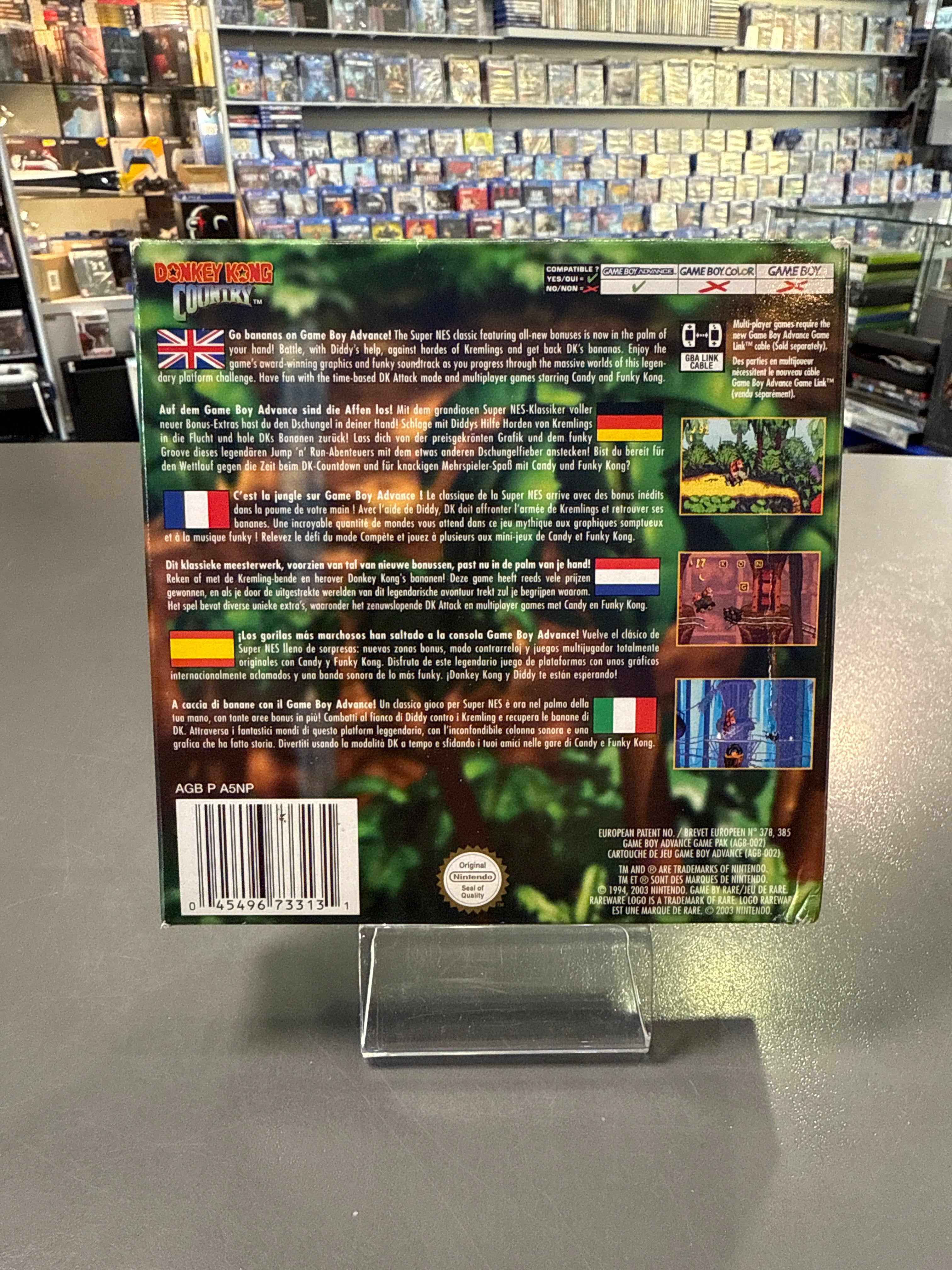 Donkey Kong Country Gameboy Advance OVP *gebraucht