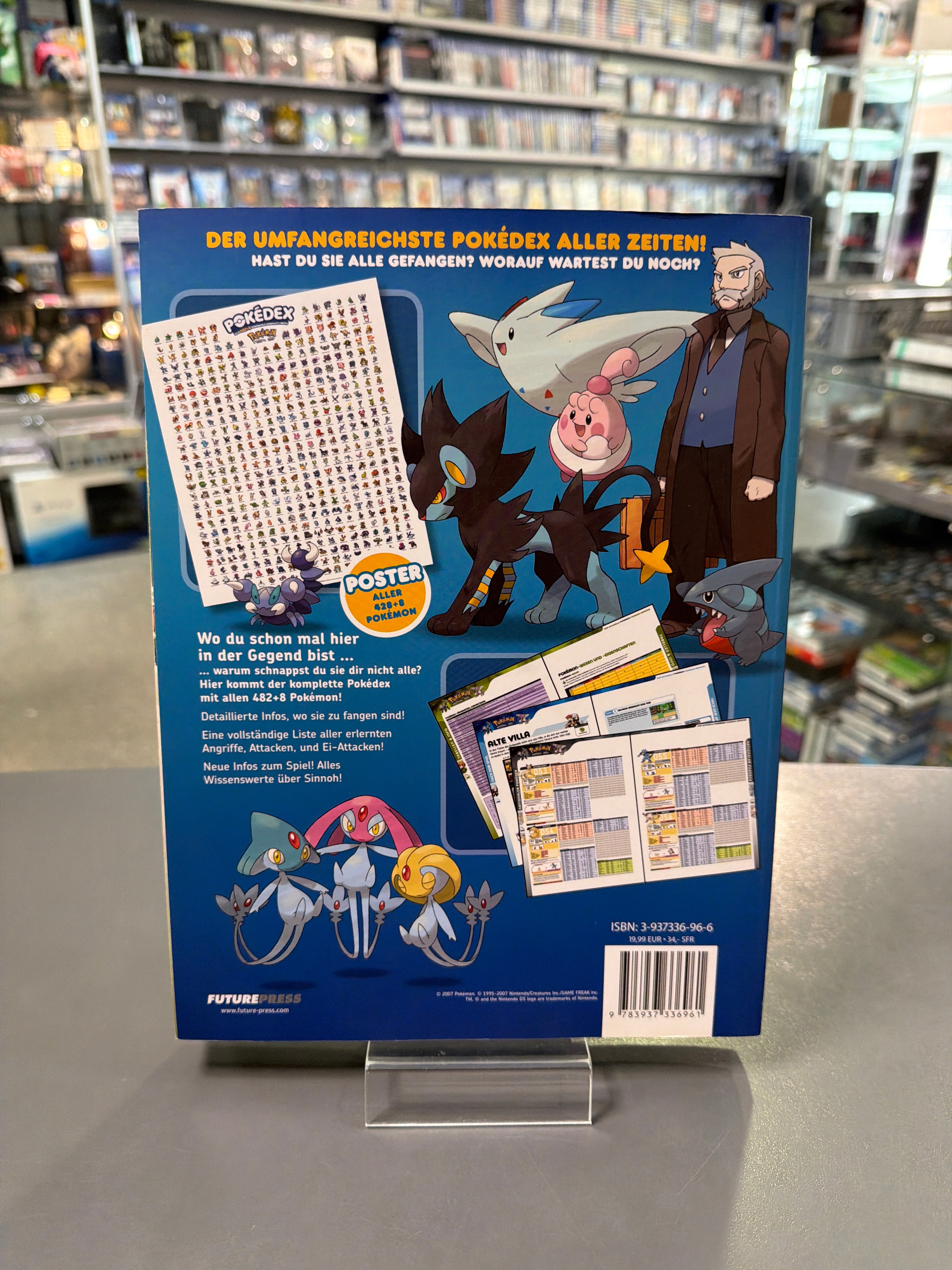 Pokedex Berater Pokemon Diamant & Perl *gebraucht