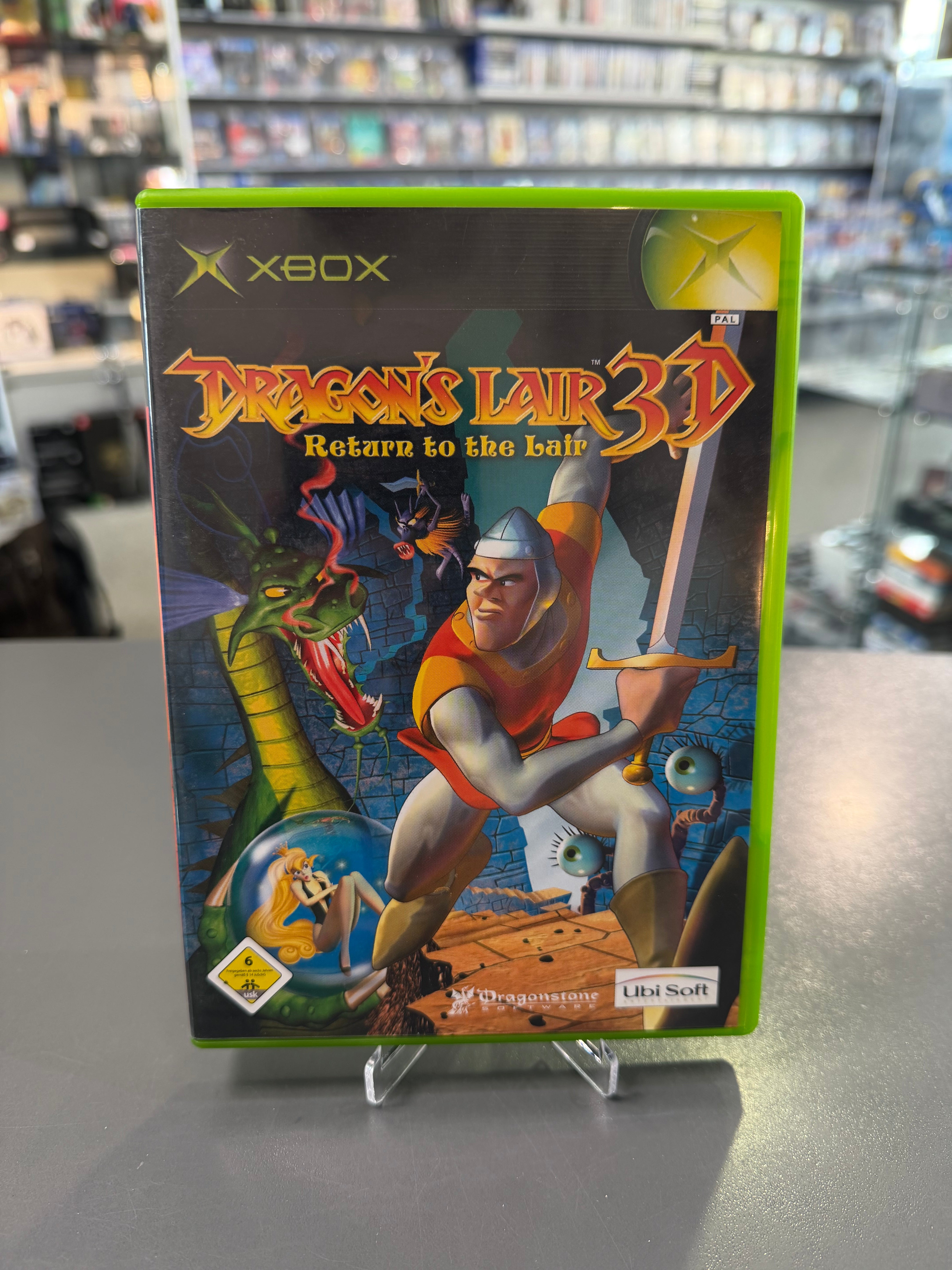 Dragon's Lair 3D: Return to the Lair XBOX Classic *gebraucht
