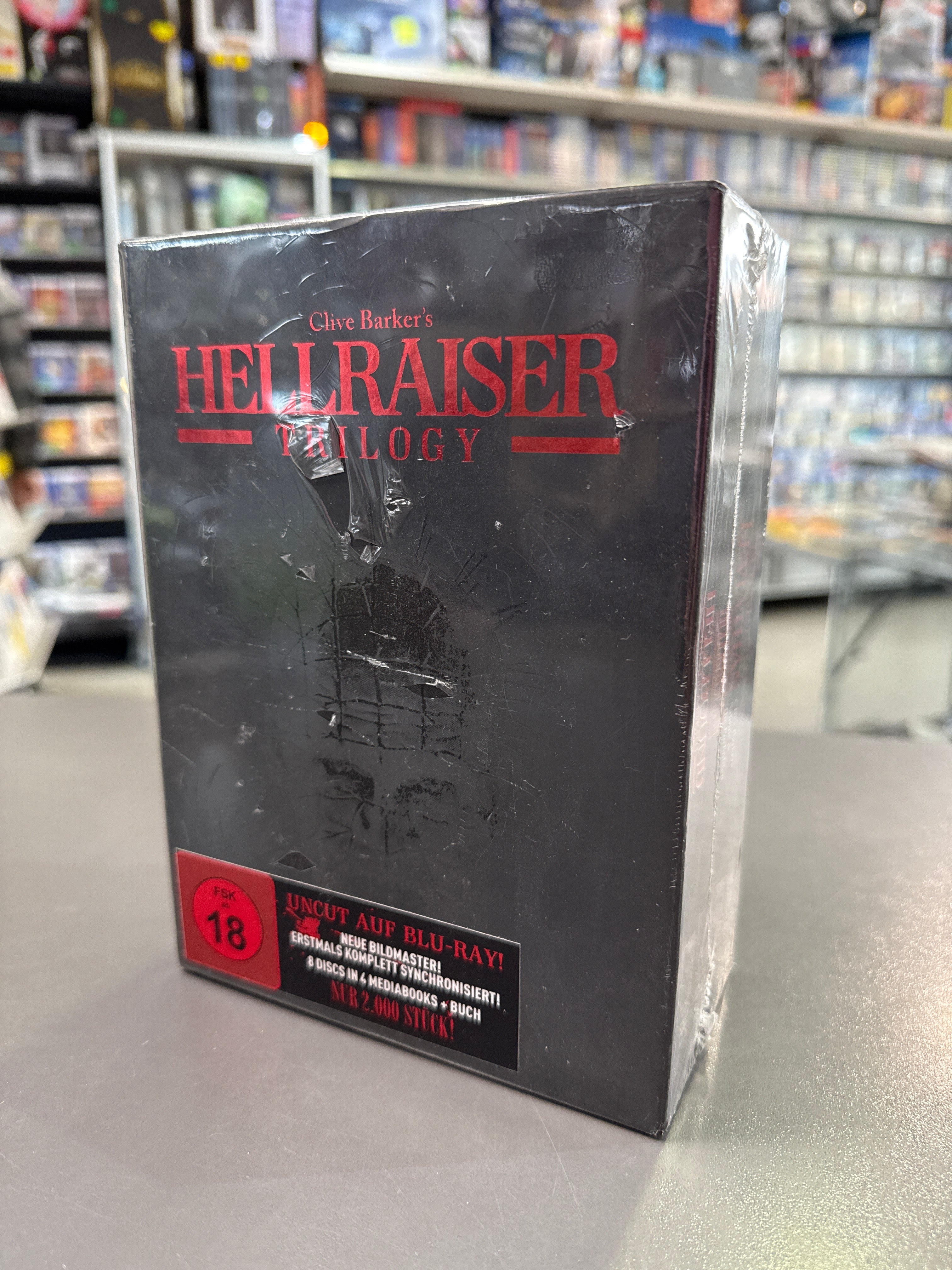 Hellraiser Trilogy Black Box - Limited Deluxe Edition im Schuber (8Discs)- limitiert auf 2000 Stk.