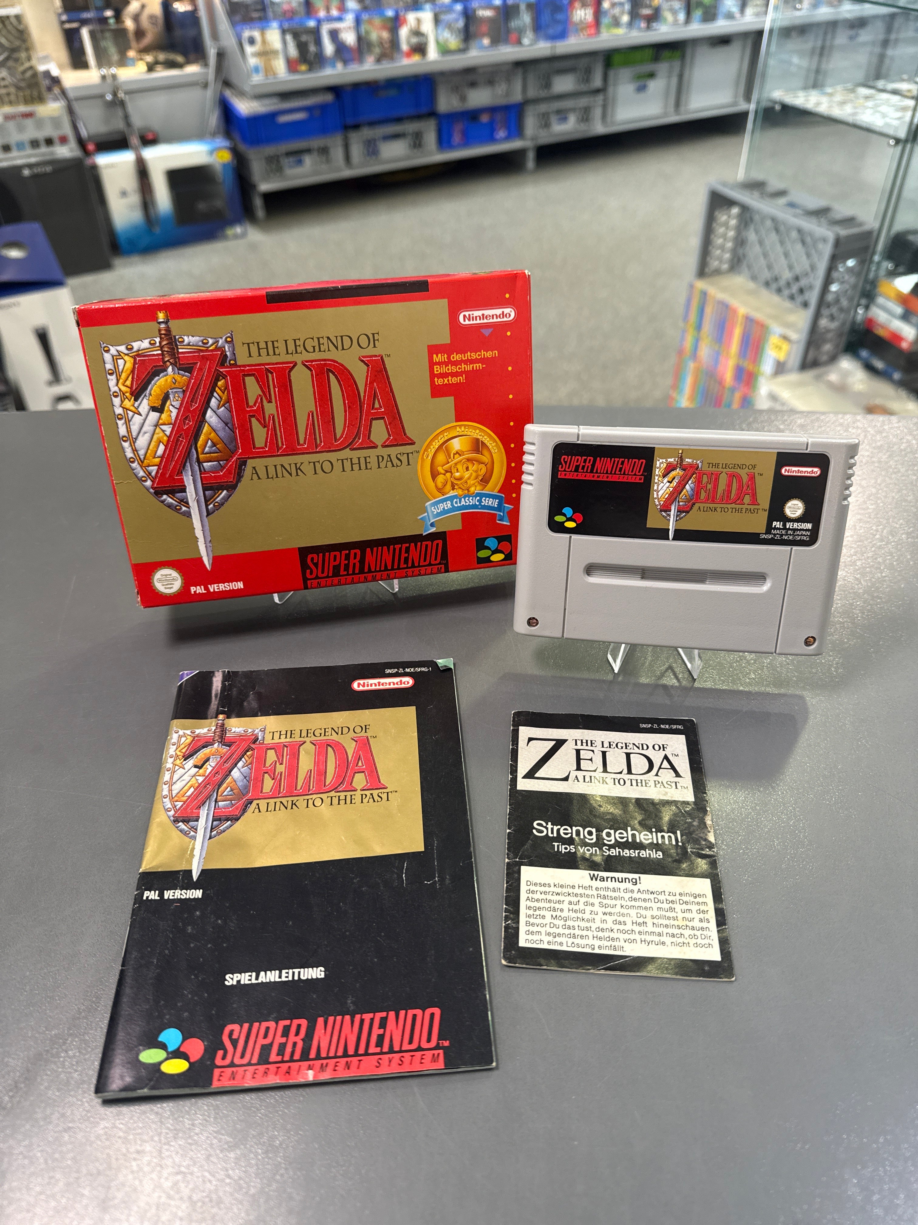 The Legend of Zelda: A Link to the Past Super Nintendo,SNES OVP Classic Serie *gebraucht