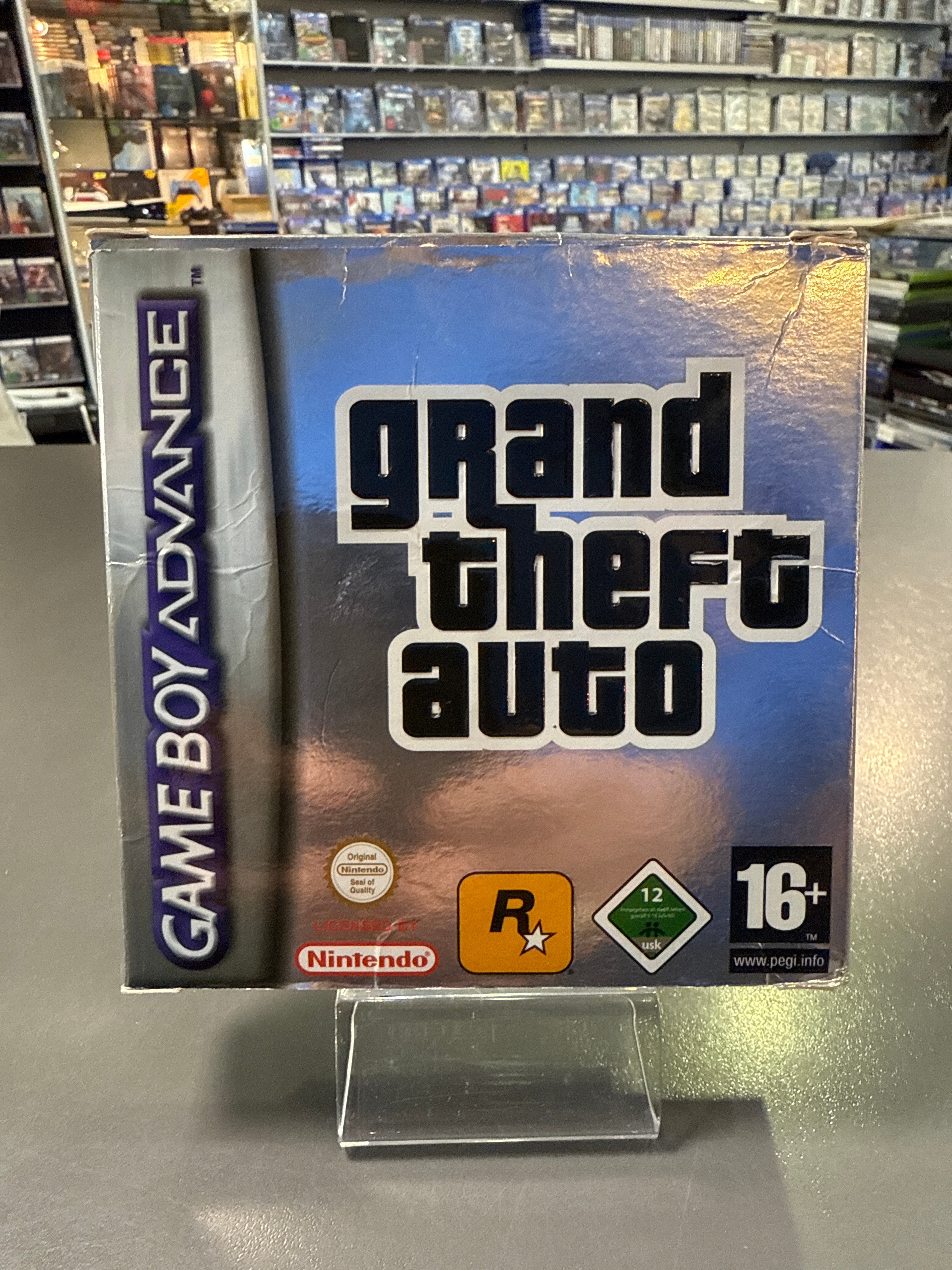 Grand Theft Auto Gameboy Advance OVP *gebraucht
