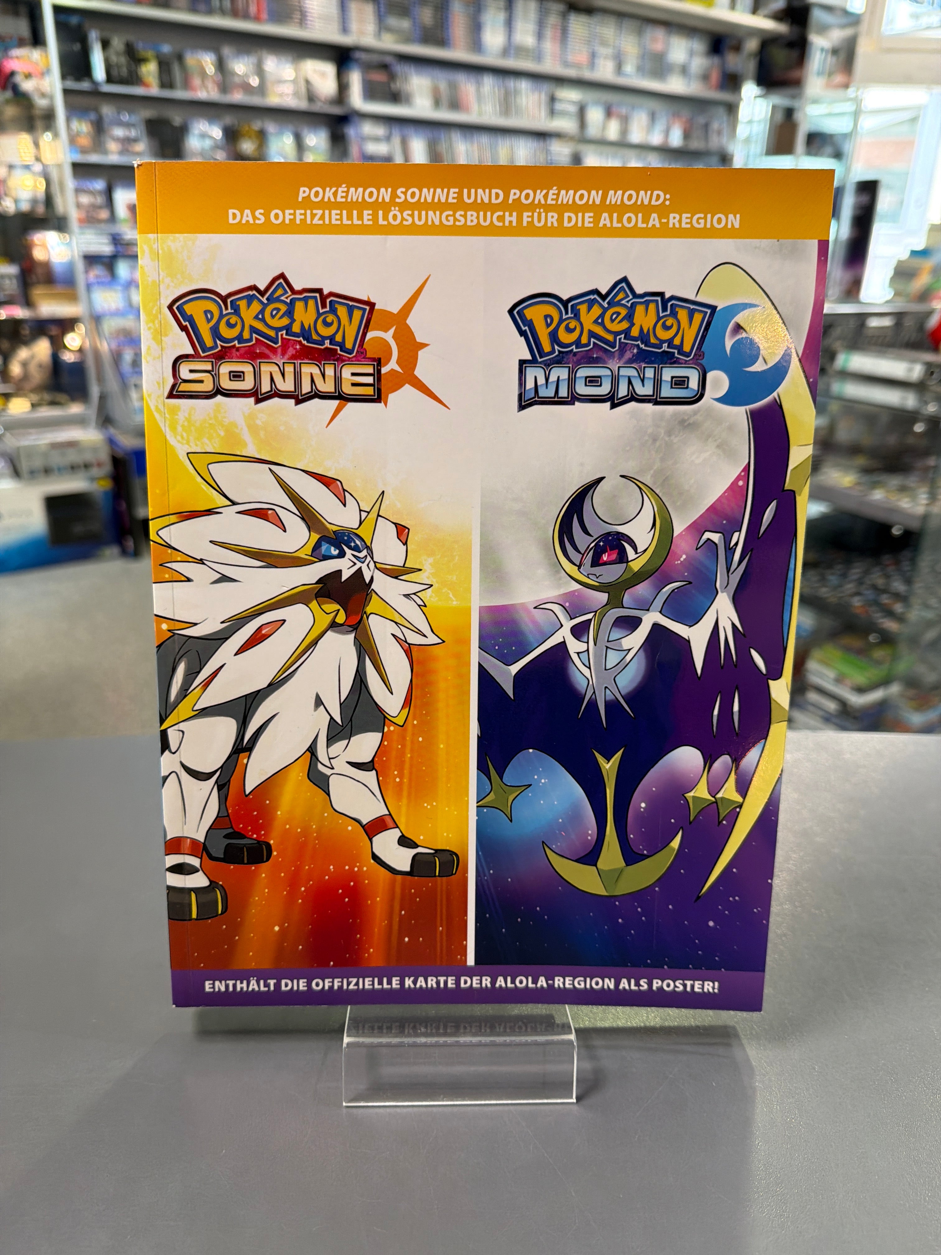 Pokemon Sonne und Mond Lösungsbuch *gebraucht