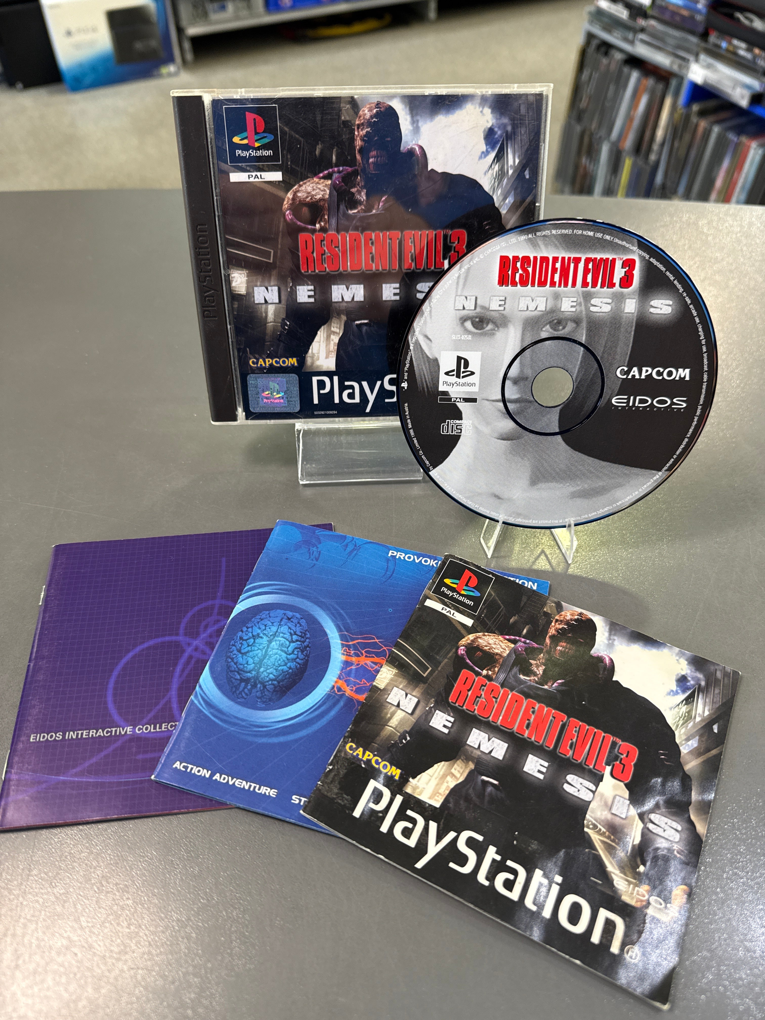 Resident Evil 3: Nemesis (PlayStation 1, PS1) - Deutsche Version Black Label *gebraucht