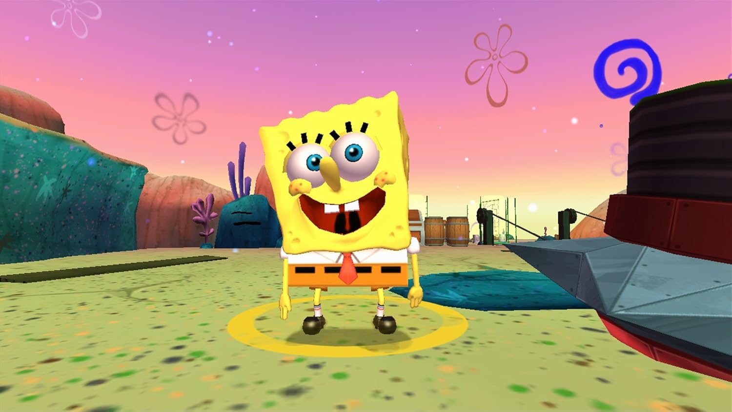 Spongebob Schwammkopf: Planktons Fiese Robo-Rache Nintendo Wii *gebraucht
