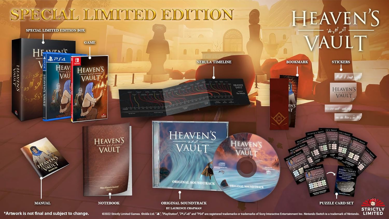 Heaven's Vault - Special Limited Edition 2 PS4 *Neu