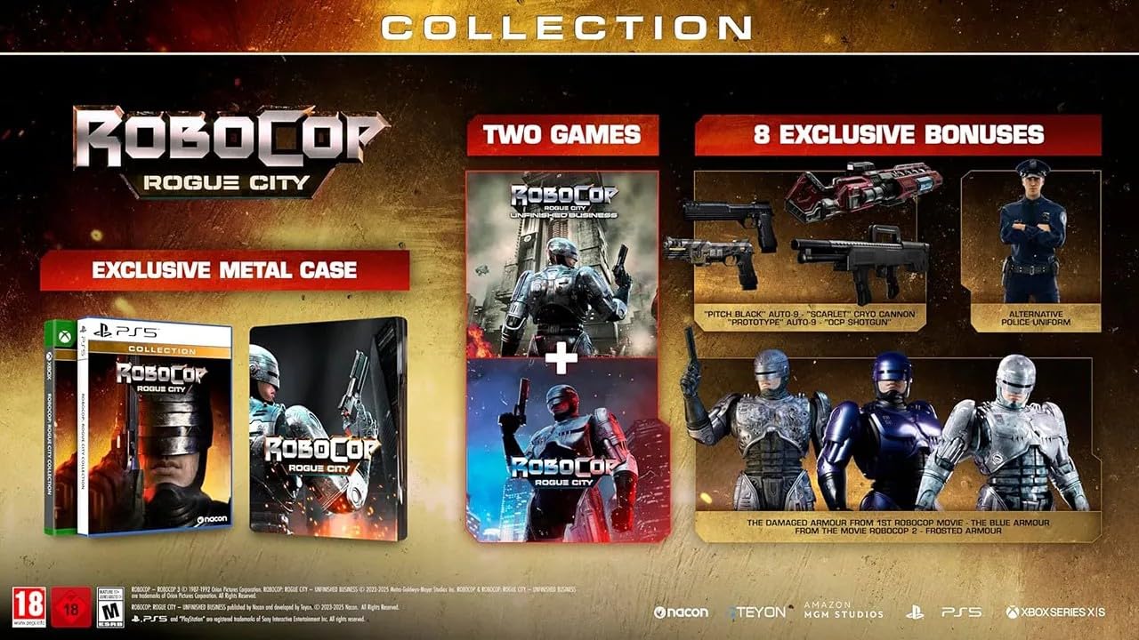 RoboCop: Rogue City [Collection] (100% Uncut) (Deutsche Verpackung) Playstation 5 *Neu