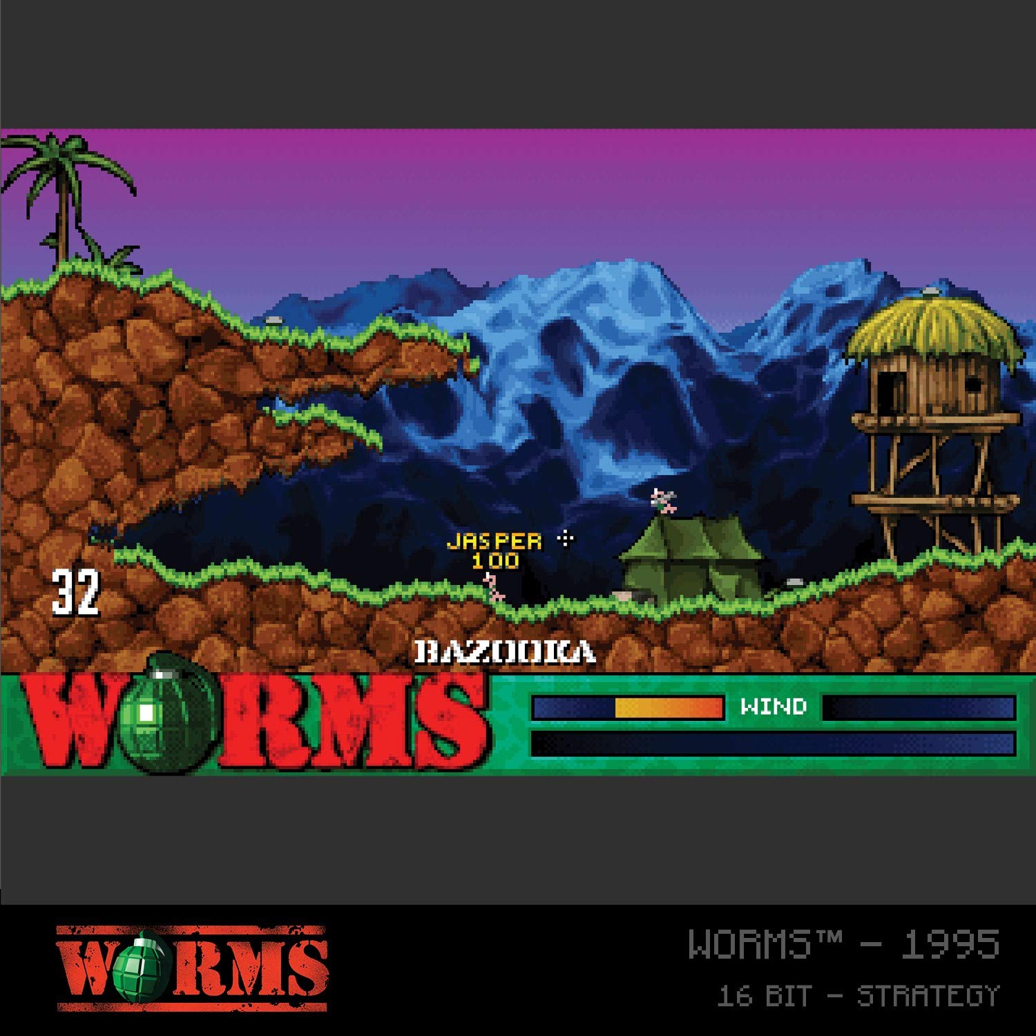 Blaze Evercade Worms Cartridge Evercade *Gebraucht