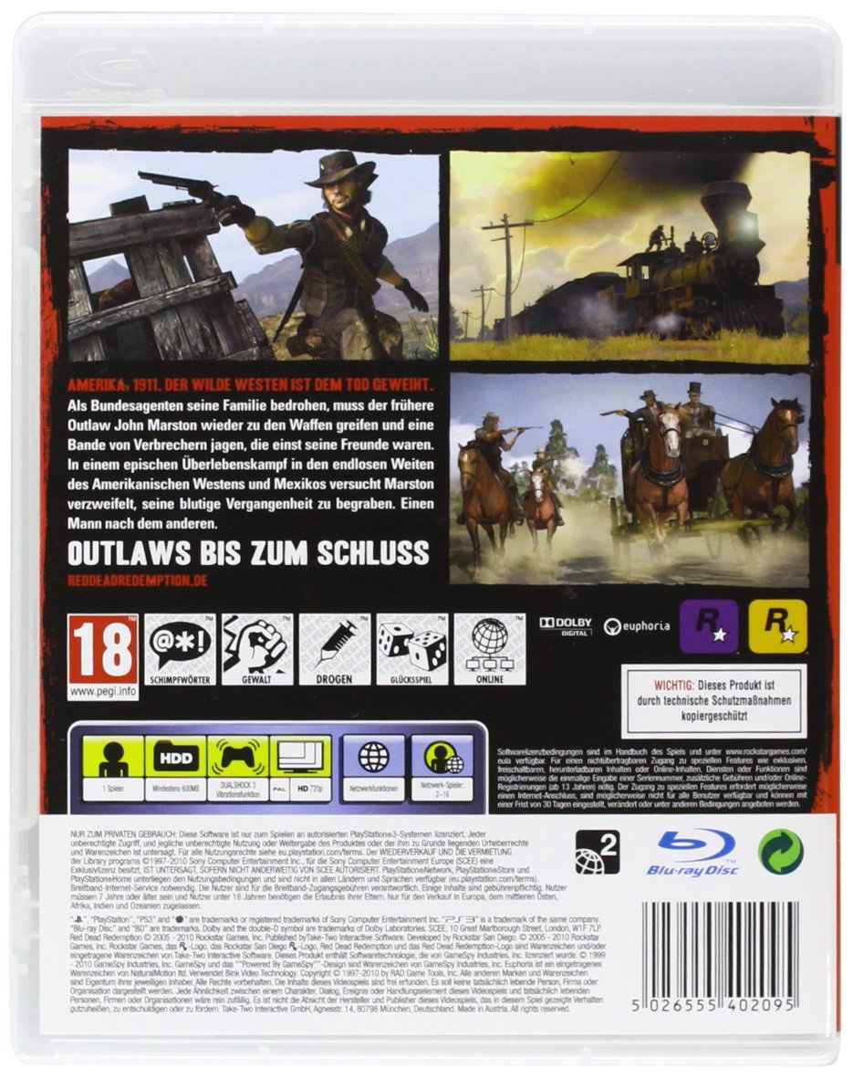 Red Dead Redemption [PEGI] PS3