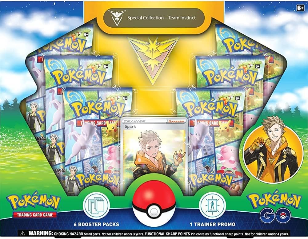 Pokémon GO Team Instinct Yellow Special Collection Box*Englische Version*