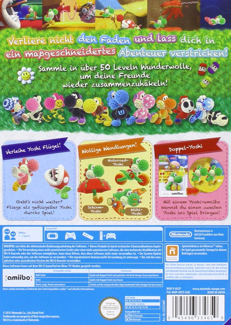 Yoshi's Woolly World Standard Edition - [Wii U] *gebraucht