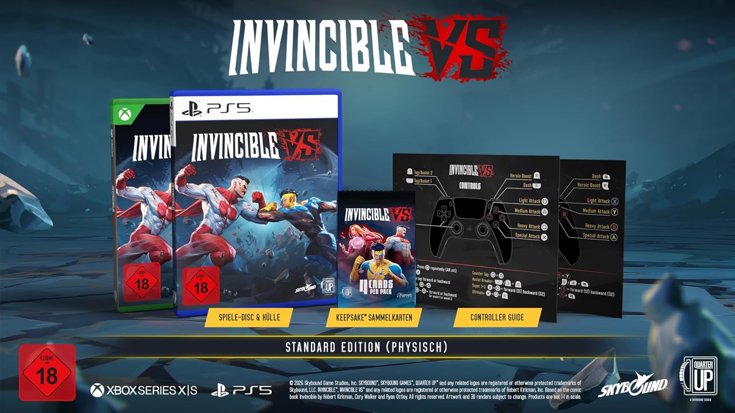 Invincible VS Playstation 5,PS5 *Neu