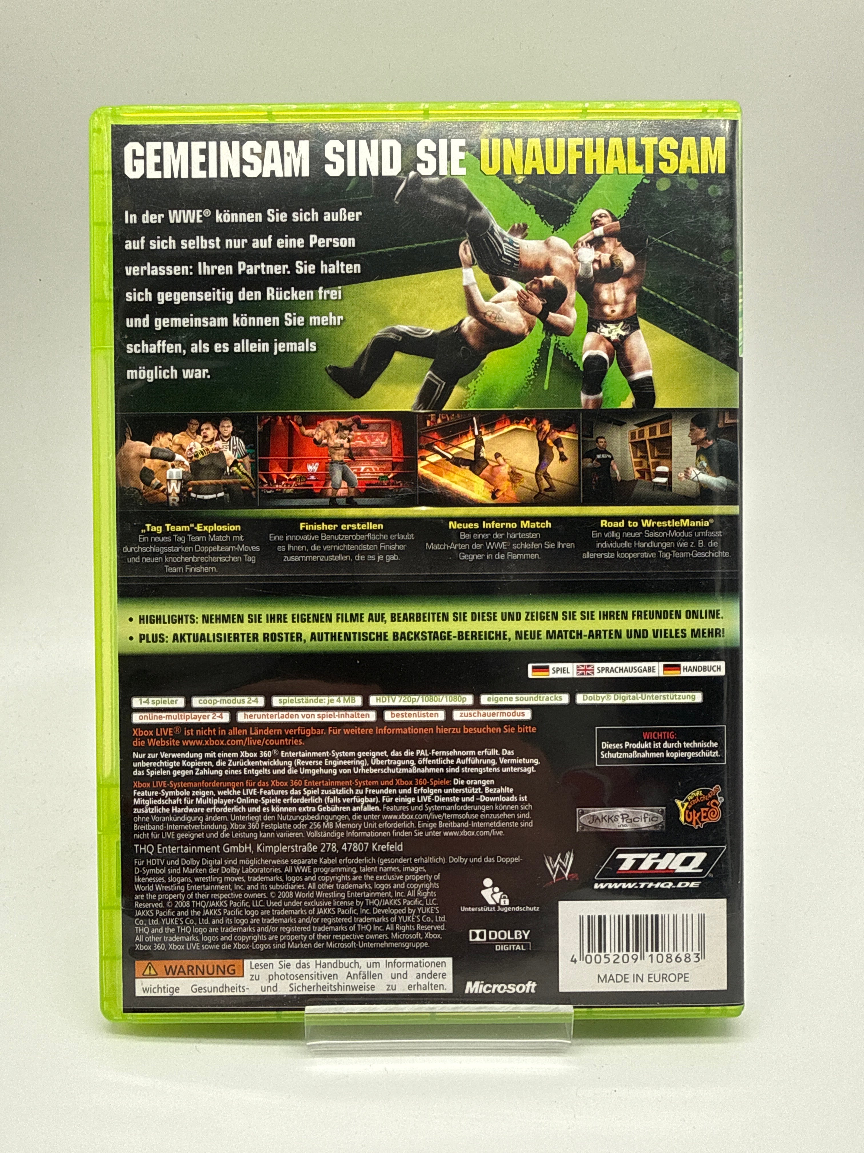 WWE SmackDown vs. RAW 2009 Xbox 360 *gebraucht