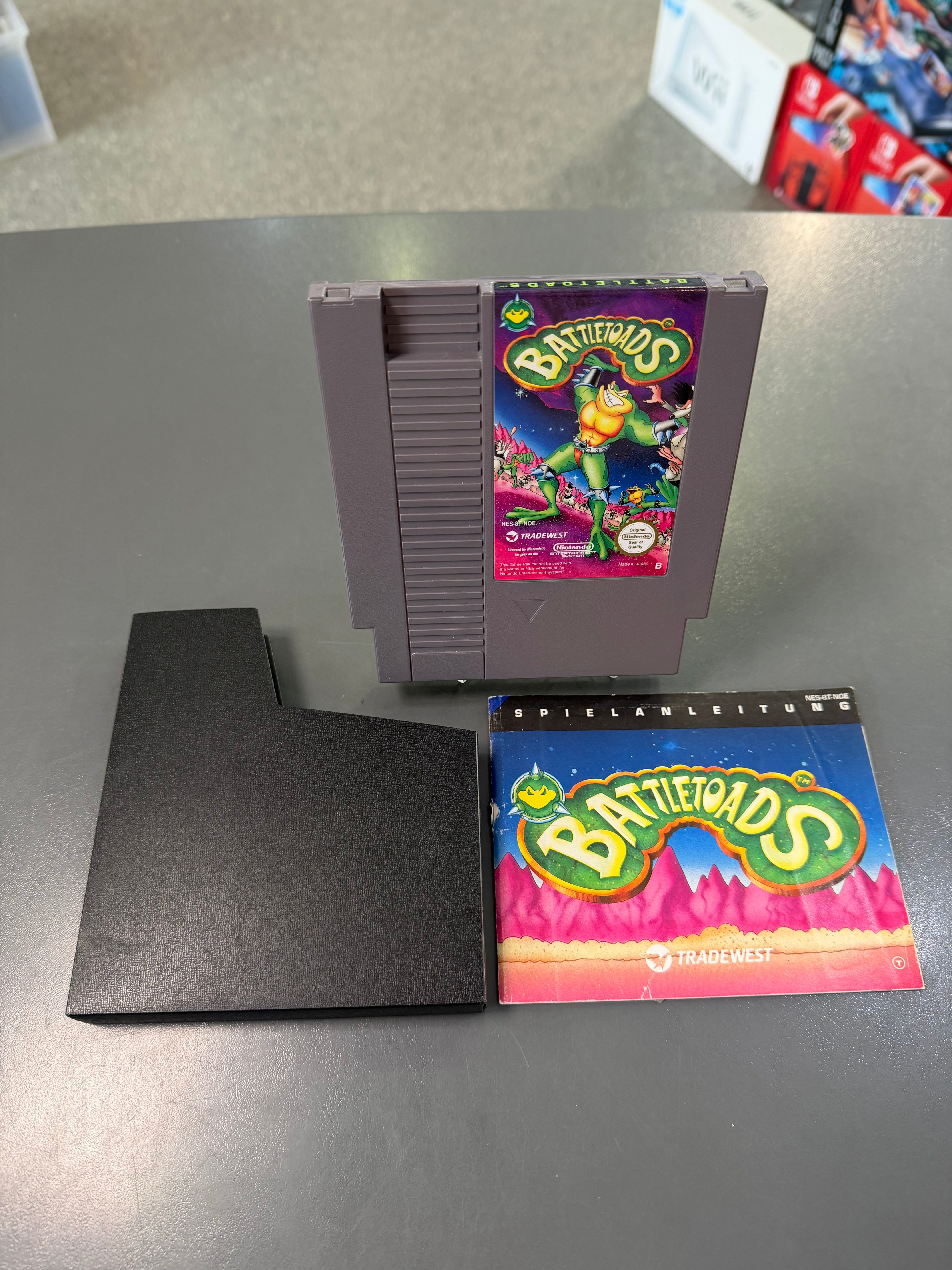 Battletoads – NES mit Schuber und Anleitung *gebraucht