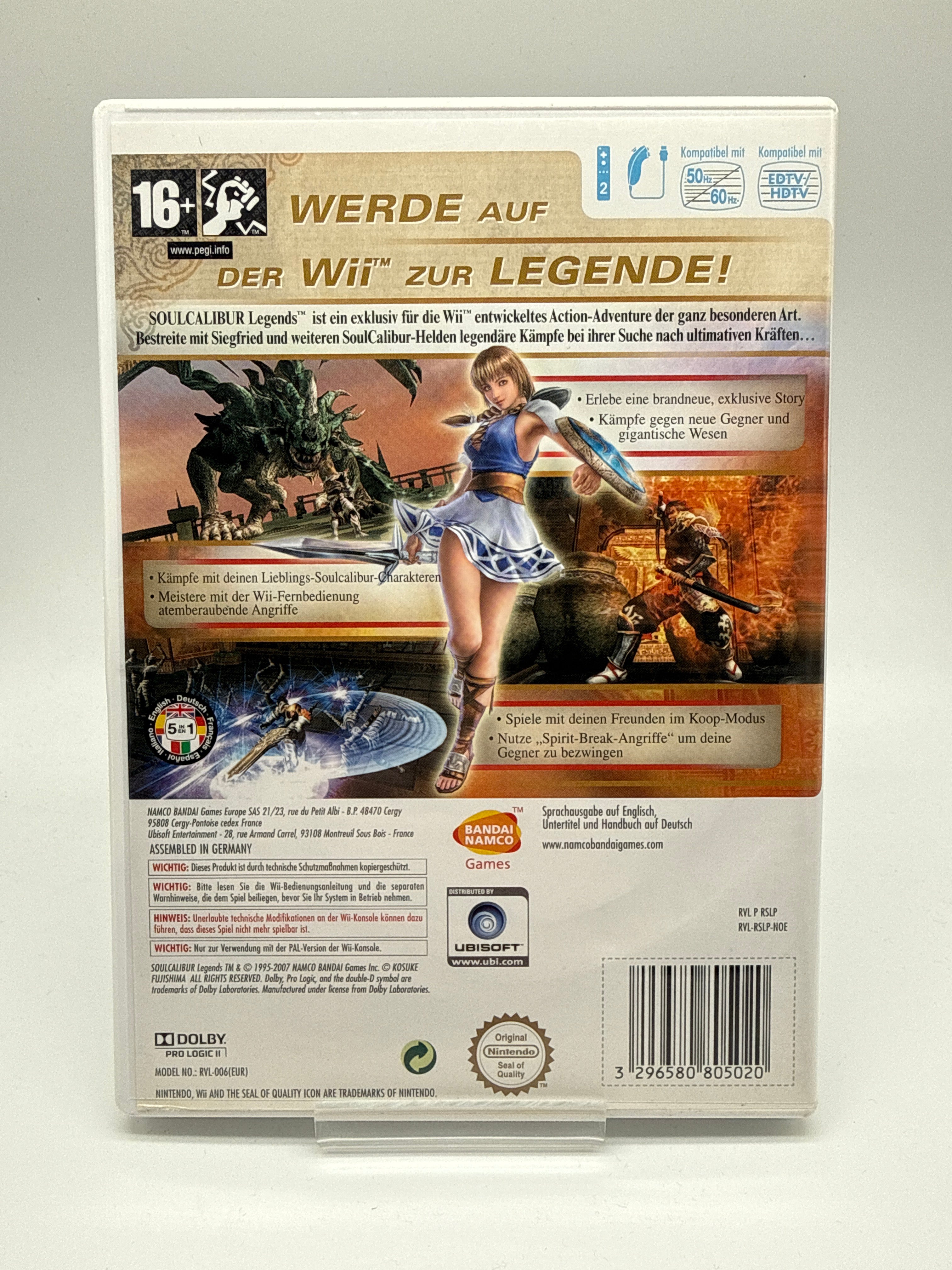 Soulcalibur Legends Nintendo Wii *gebraucht